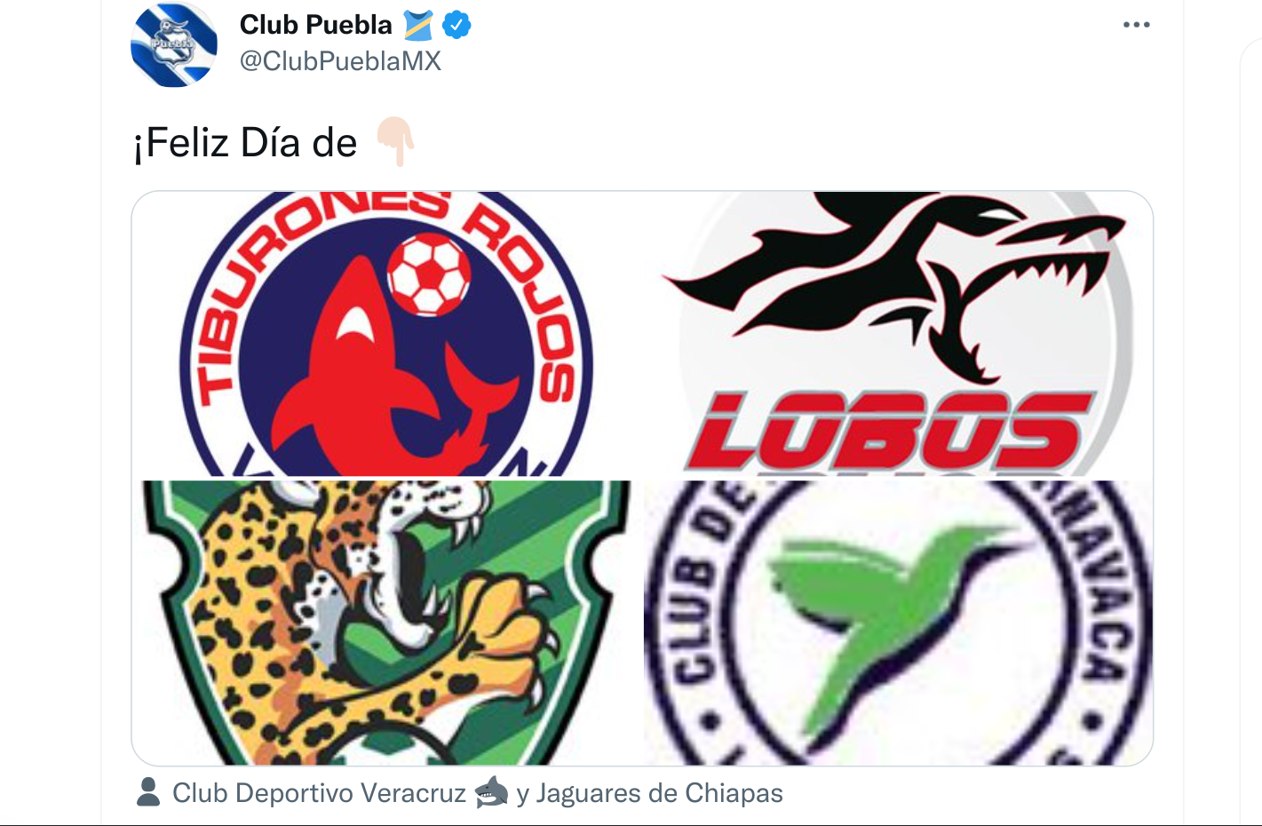 La peculiar burla de Puebla a los Tiburones Rojos de Veracruz por el Día de  Muertos - Infobae