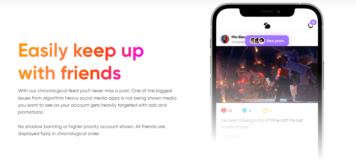The app has seen a huge increase in users since Twitter was bought by Elon Musk.