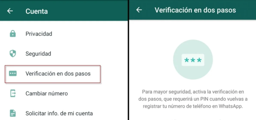 Activar la verificación de dos pasos de Whatsapp es sencillo y puede prevenir fraudes. (Foto: ESET)