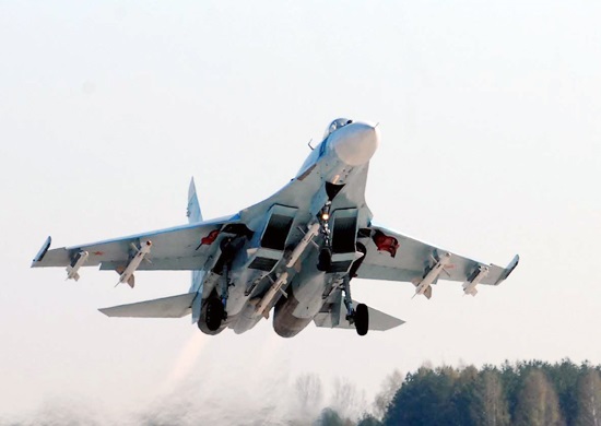 07-10-2016 Caza ruso Sujói Su-27 en la maniobra de despegue
POLITICA EUROPA INTERNACIONAL RUSIA
MINISTERIO DE DEFENSA RUSO