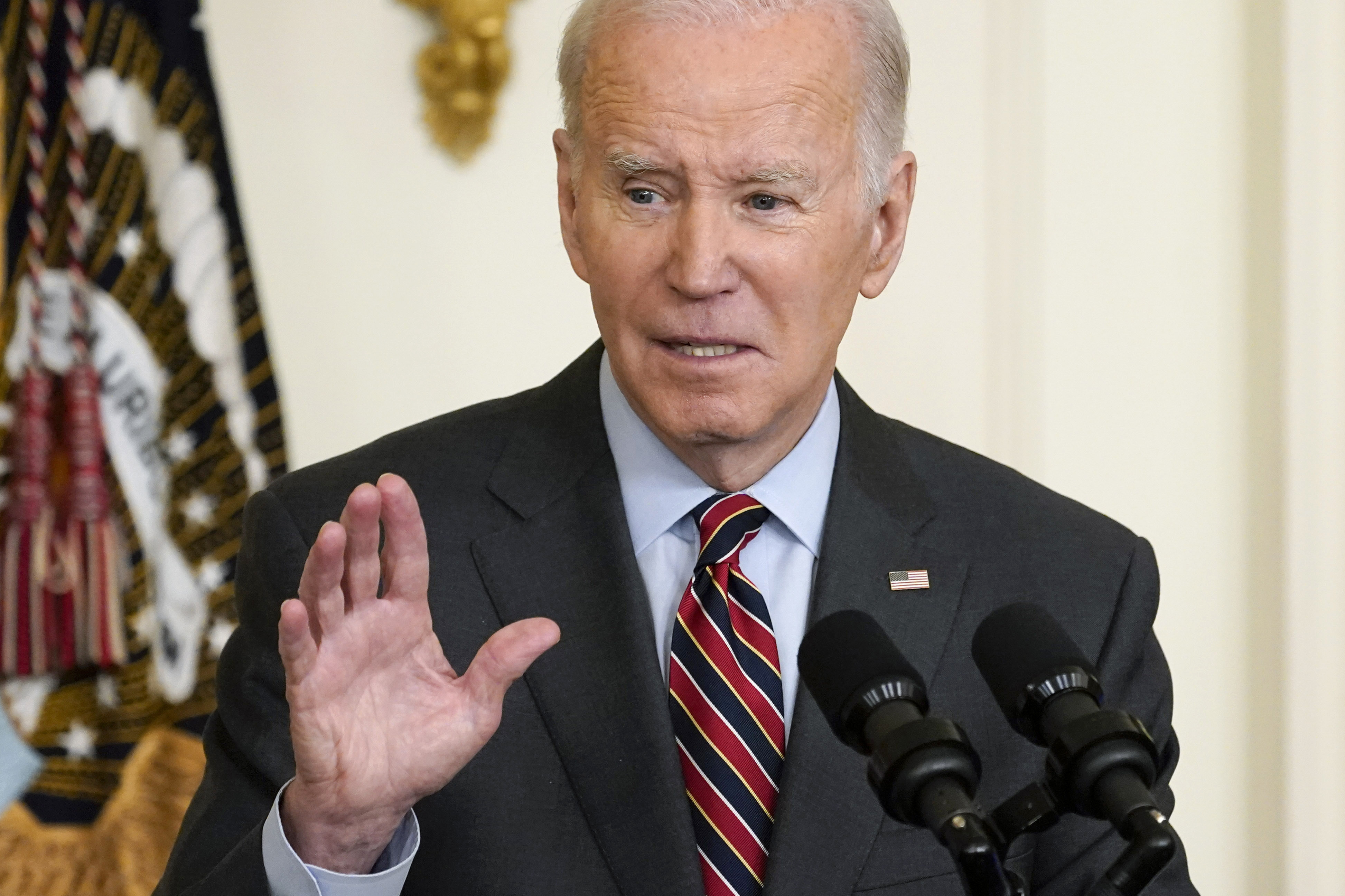 El presidente Joe Biden en la Casa Blanca (Foto: AP)