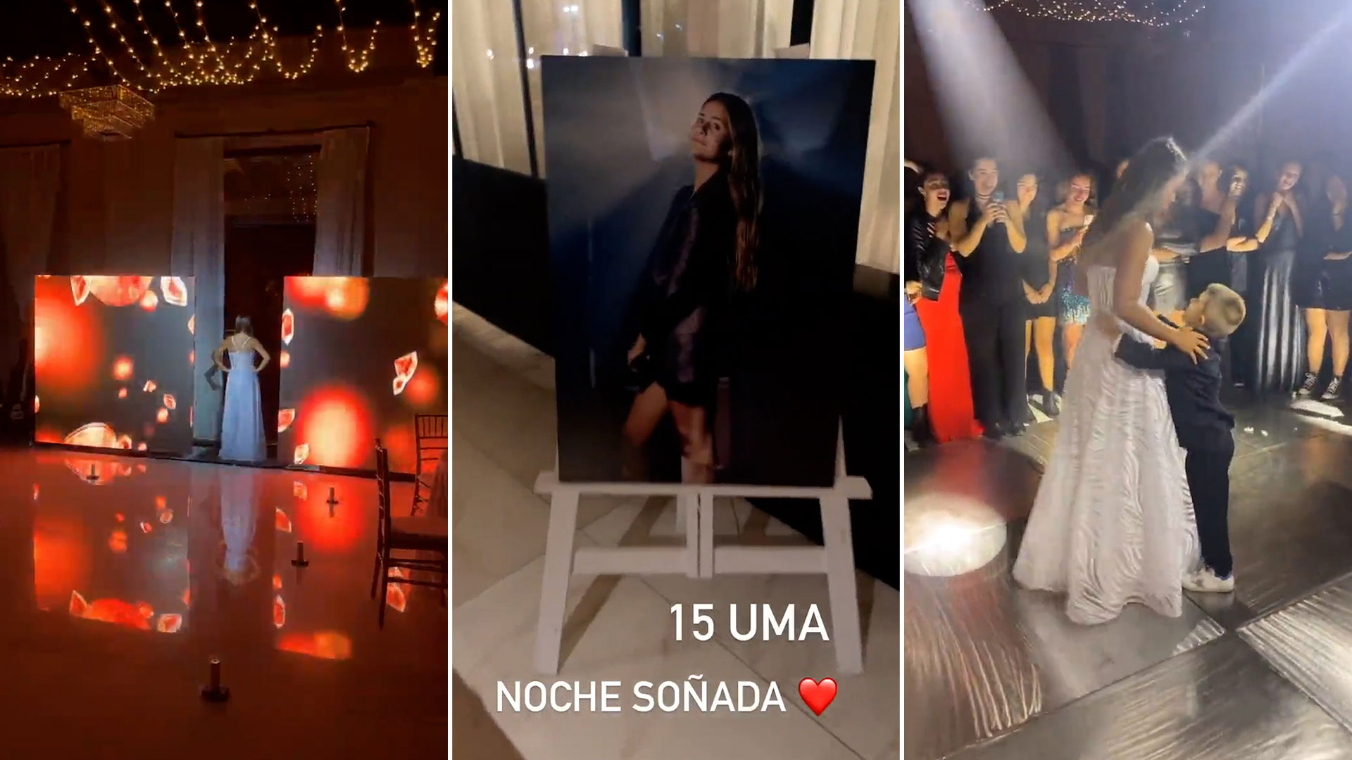Algunas fotos del festejo de 15 de Uma