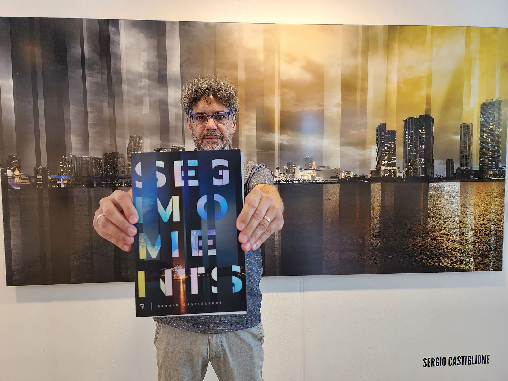 El fotógrafo y arquitecto Sergio Castiglione expone por primera vez en Pinta, con su serie "Segmoments". (@nachomartinfilms)