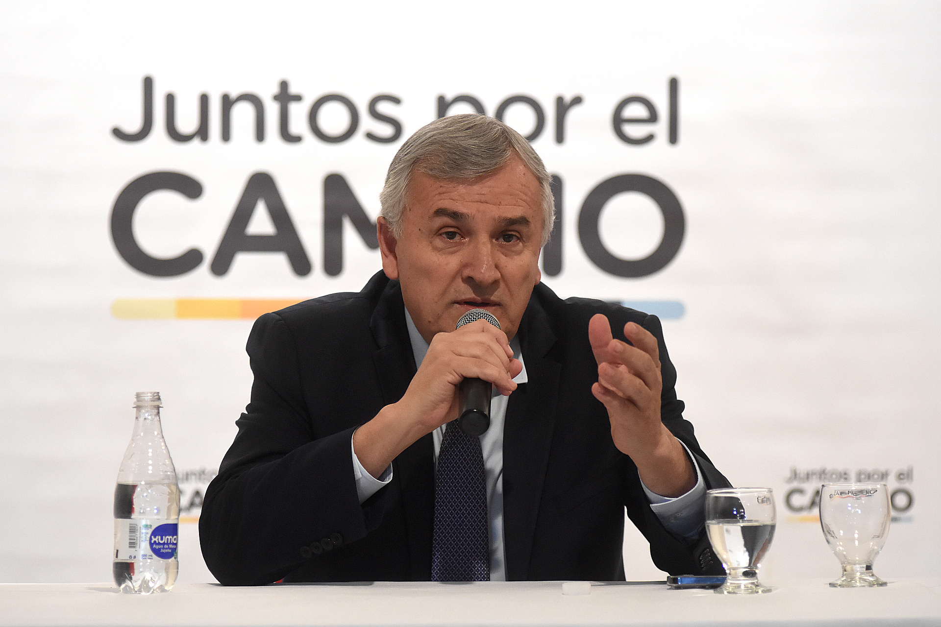 El gobernador de Jujuy, Gerardo Morales, lanzó una dura crítica contra Patricia Bullrich (Foto: Nicolas Stulberg)