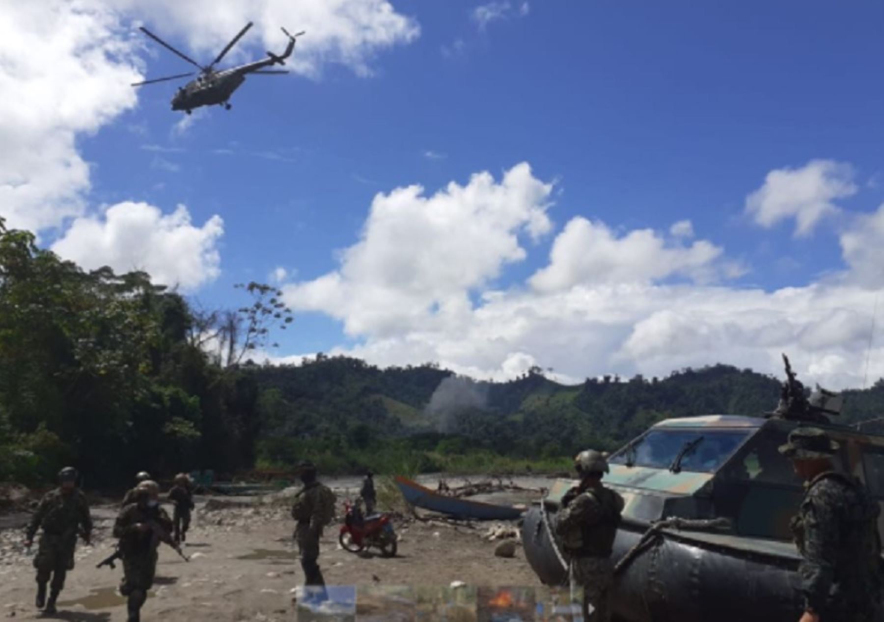 Two soldiers killed and injured in clash between Waremo and Shining Path terrorist leader 'Jose' The conflict between the army and the Shining Path began last Thursday. (endian)