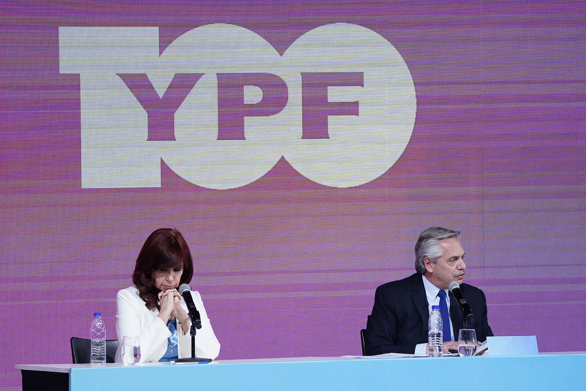 El presidente Alberto Fernández y la vicepresidenta Cristina Kirchner volvieron a conversar luego de meses de internas (Franco Fafasuli)