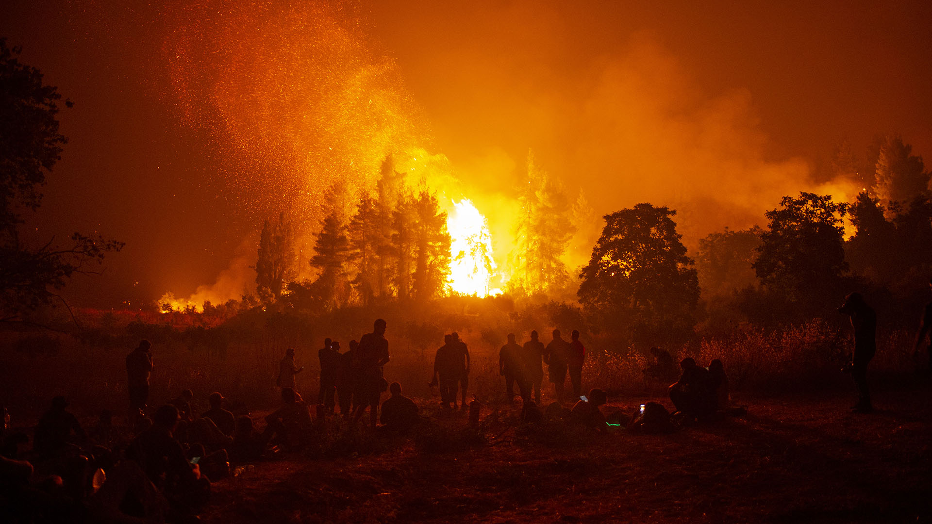 Los expertos relacionan estas canículas e incendios al cambio climático que, según ellos, multiplicará e intensificará estos fenómenos (Foto: AFP)