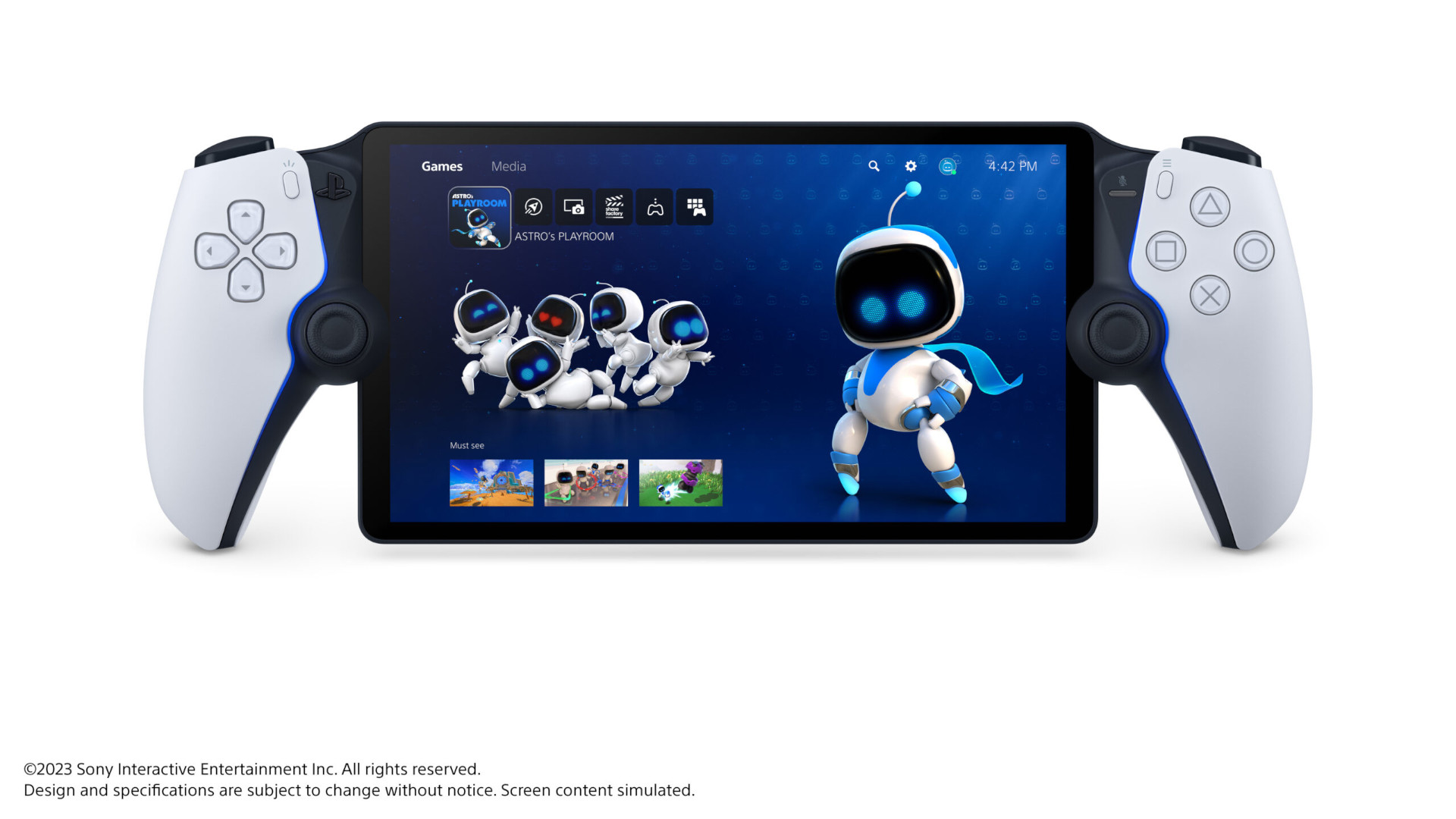 Sony presenta el PlayStation Portal Remote Player, un dispositivo pensado  para juego remoto - Infobae