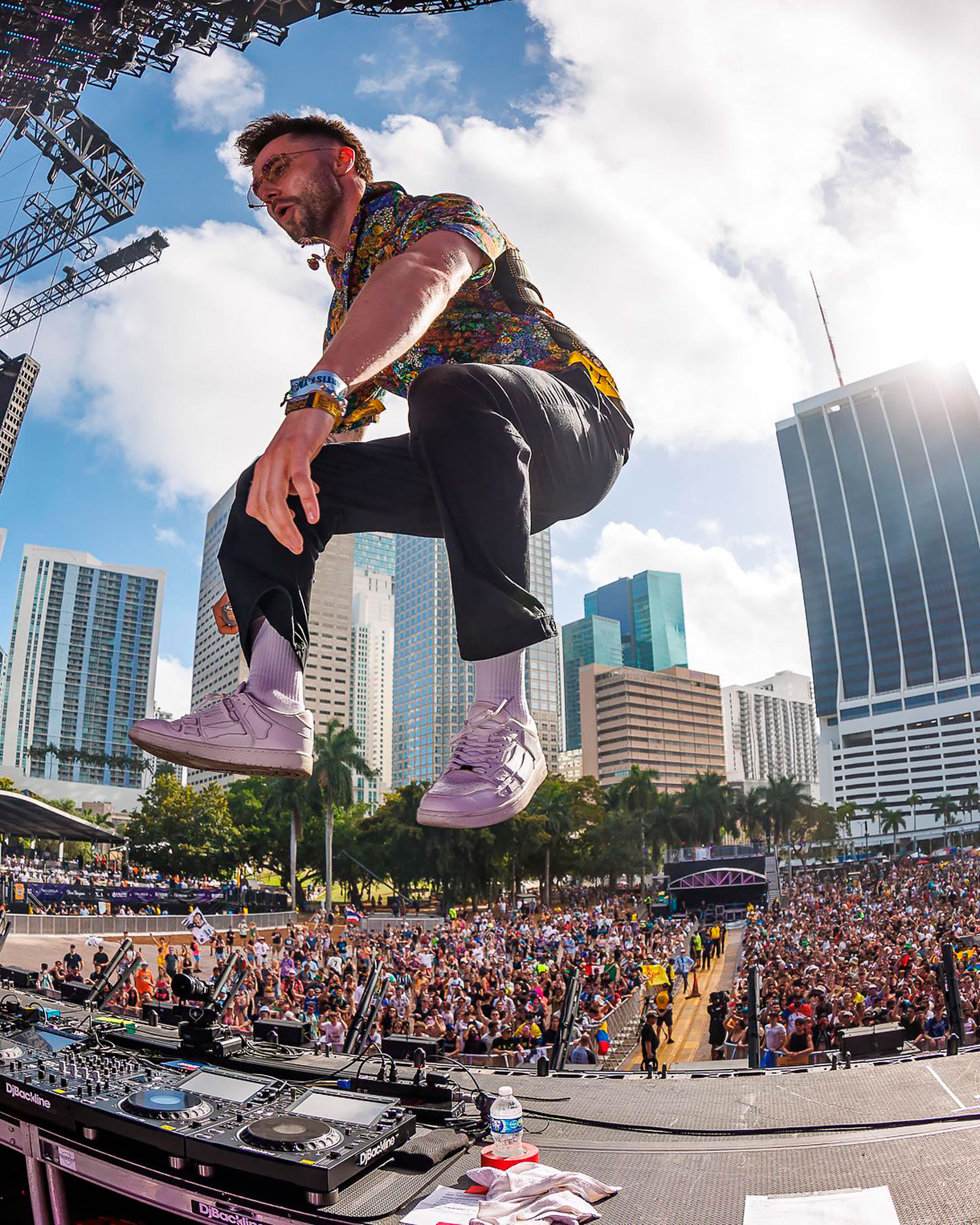 Frank Walker en plena acción. El Ultra Music Festival regresó oficialmente al sur de Florida este viernes en Bayfront Park en el centro de Miami. (Ultra)
