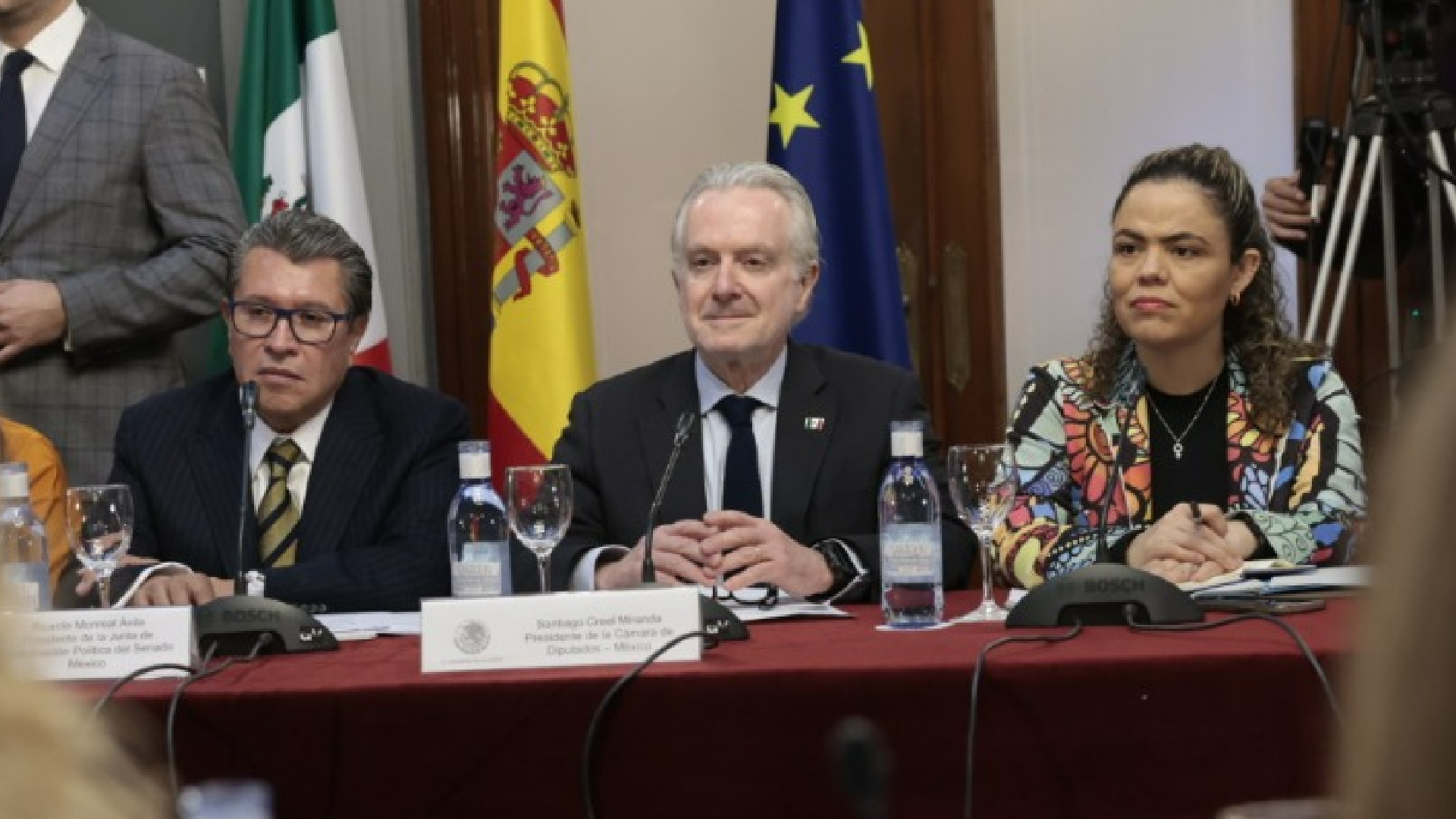 En España y entre panistas: así fue la visita de Ricardo Monreal en Reunión Interparlamentaria