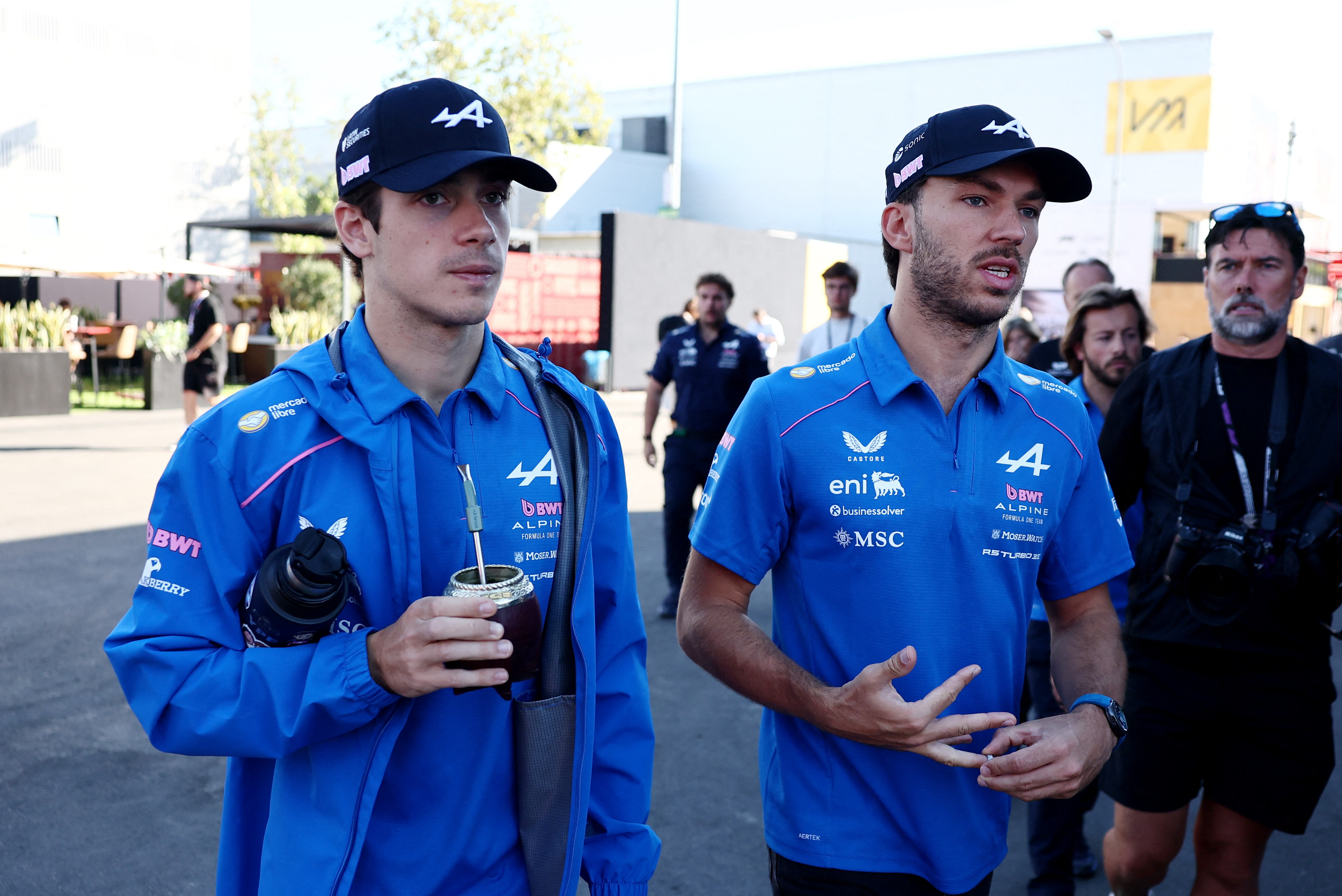 Franco Colapinto confes&oacute; qu&eacute; aprendi&oacute; de Pierre Gasly para superarlo en el GP de Espa&ntilde;a de F1