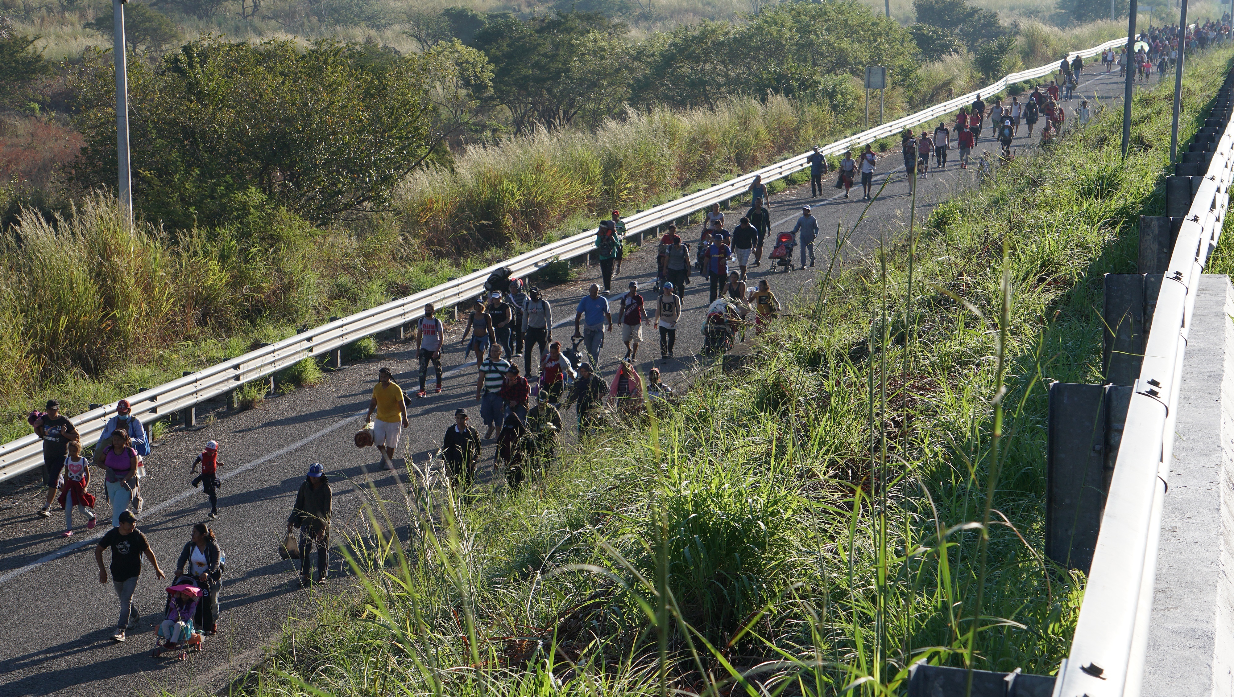 Gobierno mexicano desconoce si caravana migrante llegar a Ciudad