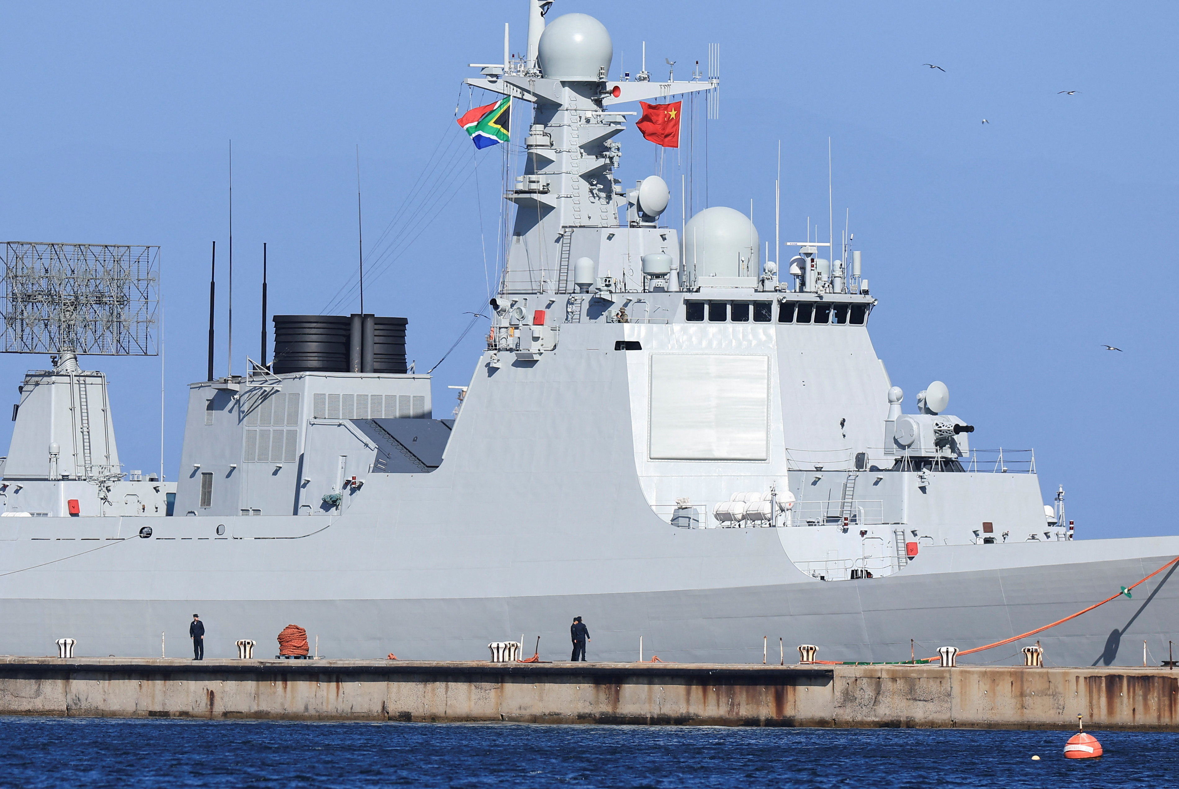 Sudáfrica acoge ejercicios navales con China e Irán mientras se prevé la participación de Rusia