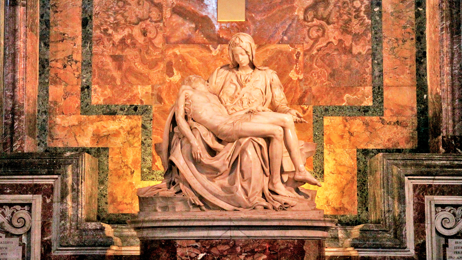 La Piedad del Vaticano, en la basílica de San Pedro