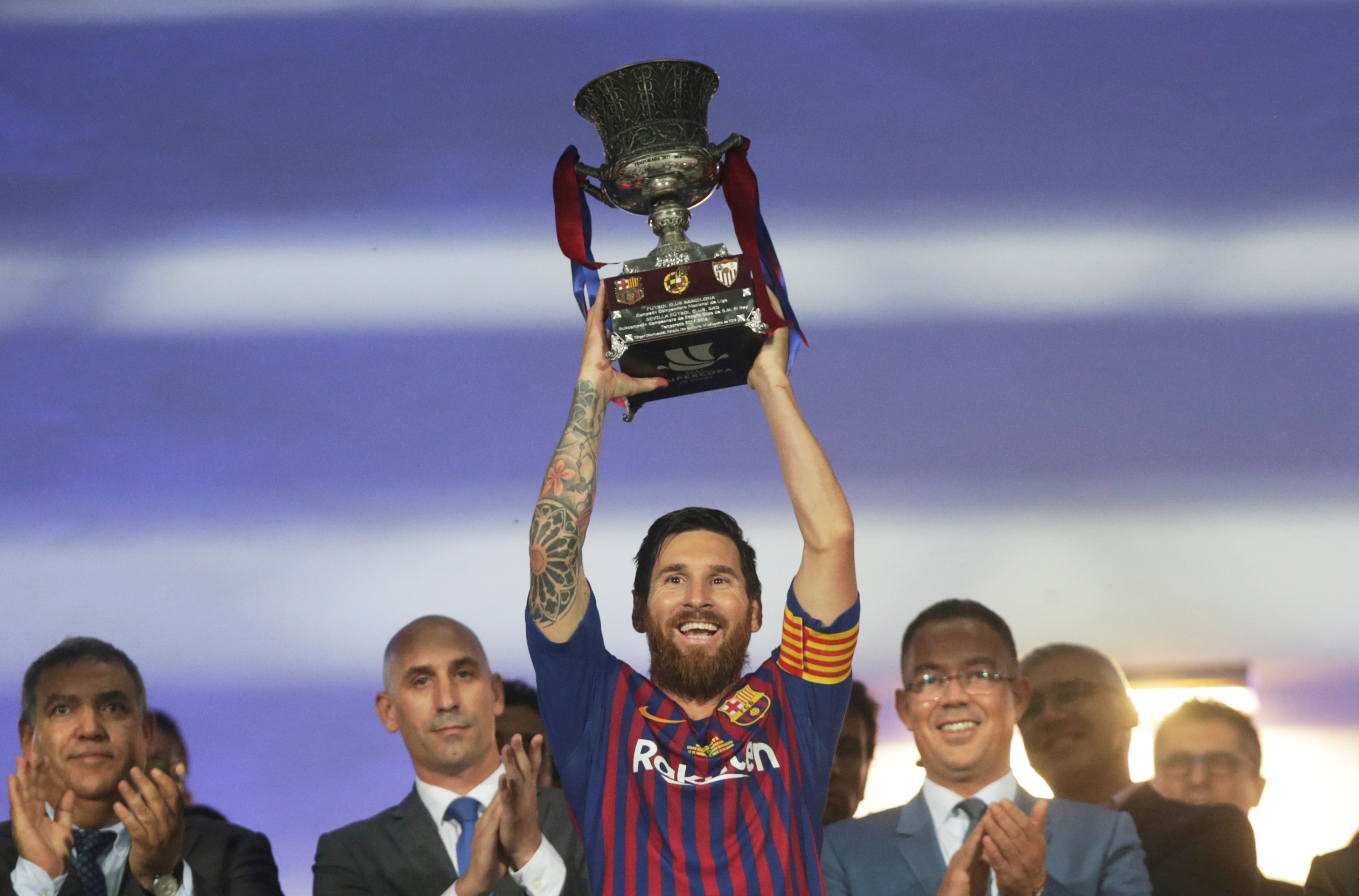 Messi ha ganado 33 títulos con el Barcelona (Reuetrs)