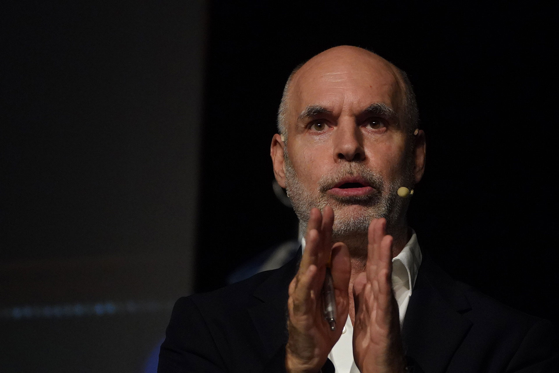 Larreta announced the concurrent elections and triggered a crisis in Together for Change.  (photo Franco Fafasuli)