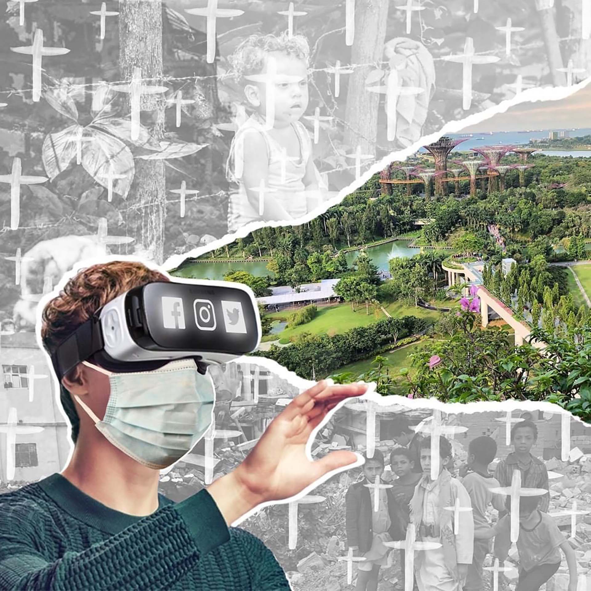 Esta idea surgió a partir de la iniciativa de crear un museo, necesariamente digital, que recogiese todo ese arte de cuarentena o arte covid.