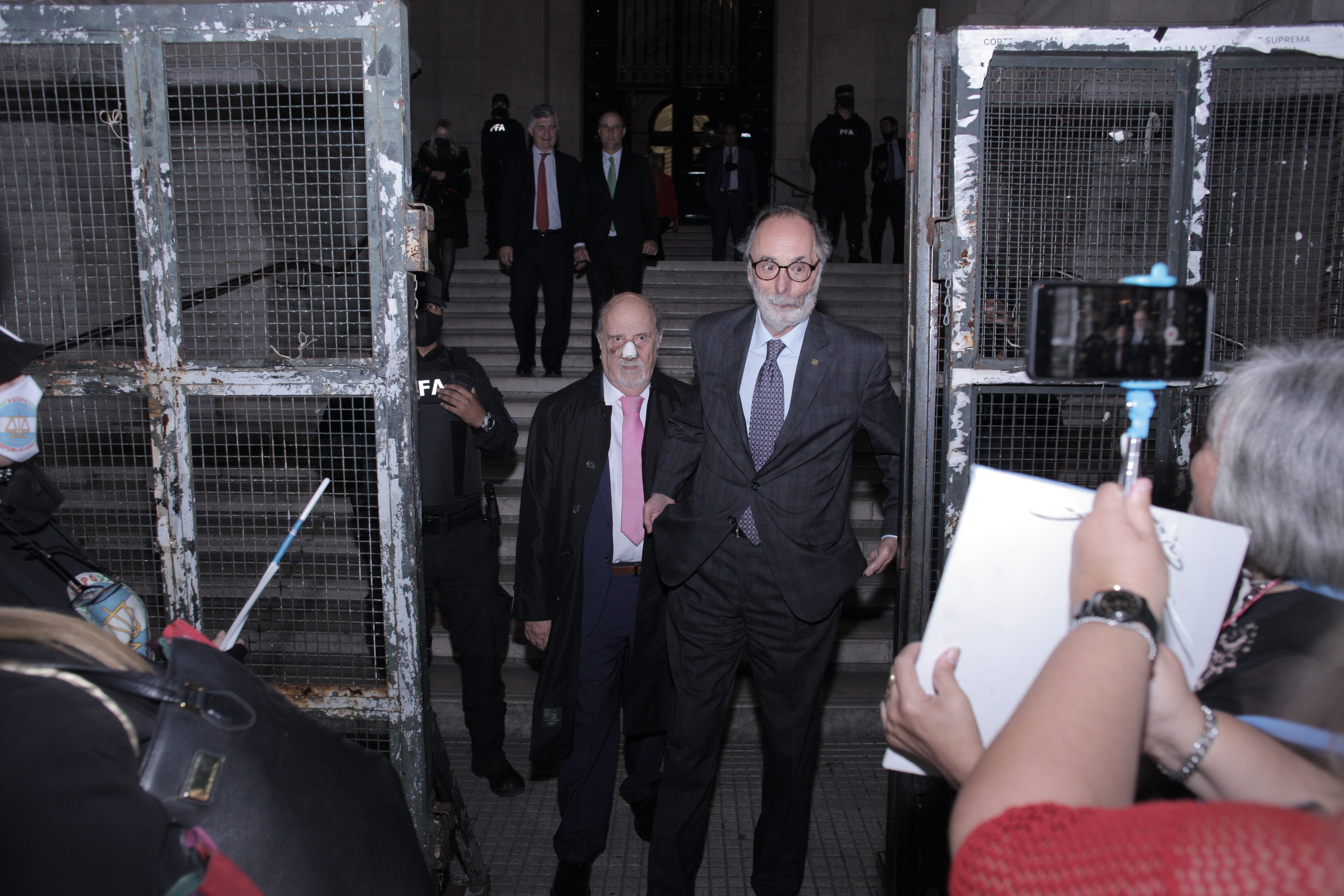 Ricardo Recondo junto a Tonelli (Roberto Almeida)