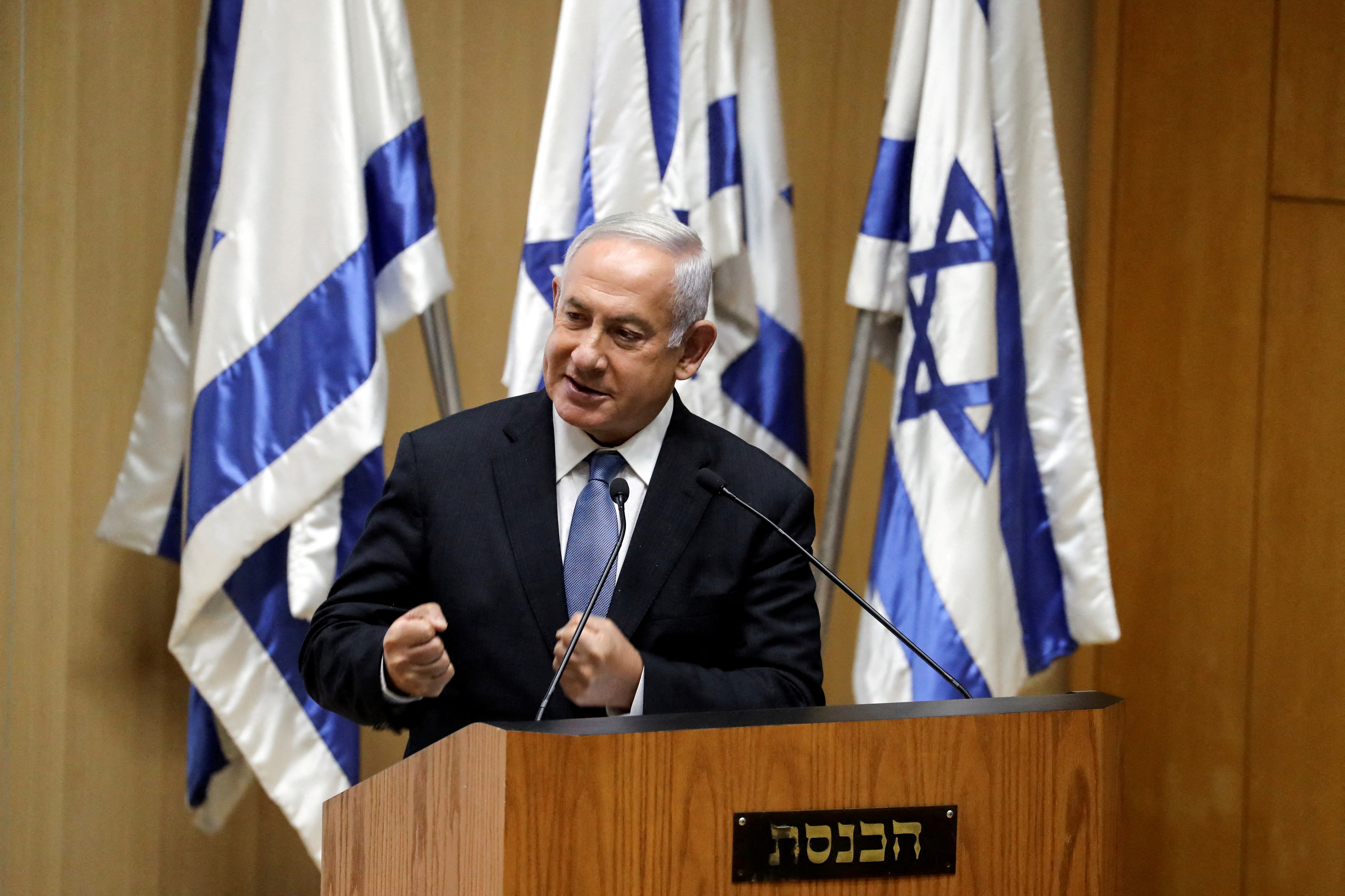 Benjamin Netanyahu, ex primer ministro de Israel (REUTERS/Ammar Awad)