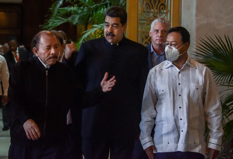 Imagen de archivo: Daniel Ortega, Nicolás Maduro, Luis Arce y Miguel Díaz-Canel (REUTERS/Alberto Roque)