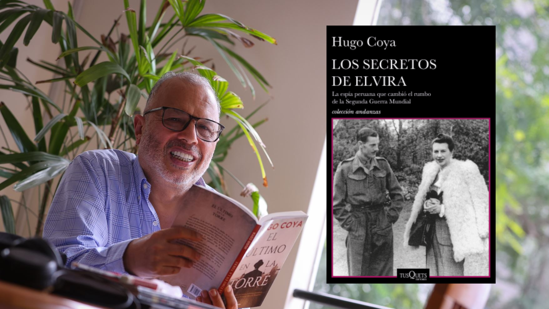 “Los secretos de Elvira”: el nuevo libro de Hugo Coya que narra la historia de la peruana que cambió el rumbo de la Segunda Guerra Mndial