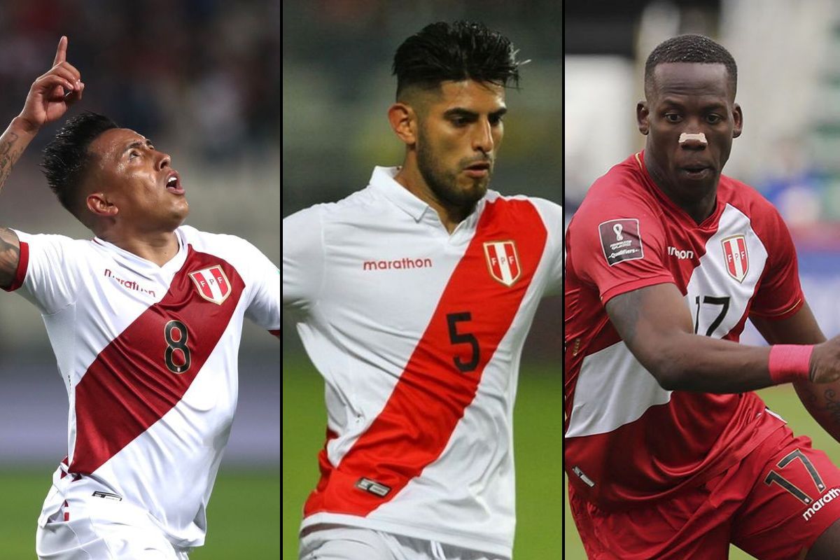 Christian Cueva, Carlos Zambrano y Luis Advíncula se unieron a la selección peruana (Foto: FPF | Reuters)
