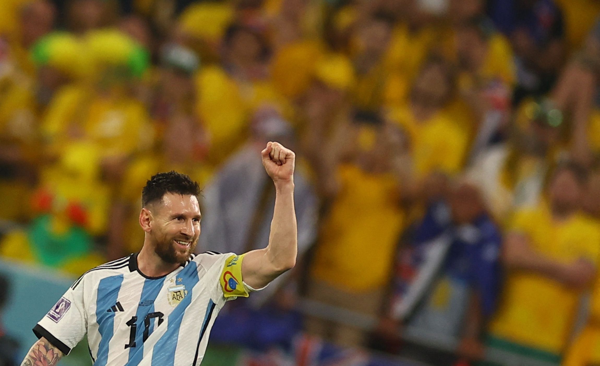 El capitán, feliz tras su noveno tanto en Mundiales (REUTERS/Kai Pfaffenbach)