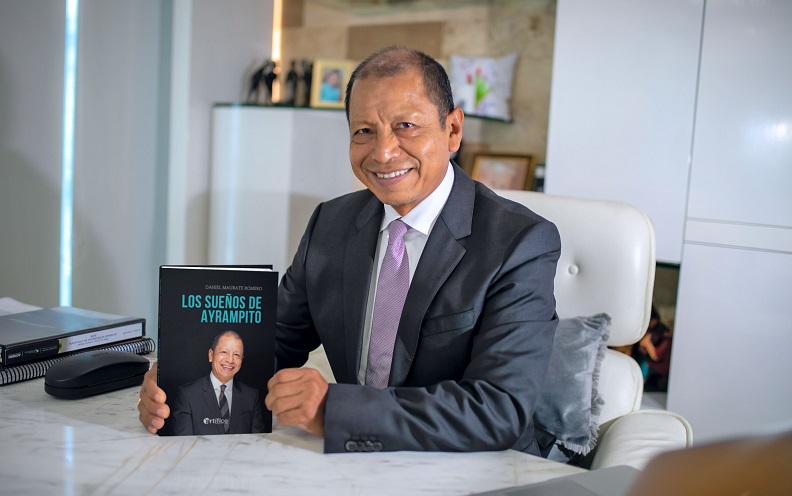 Daniel Maurate Romero publicó el libro "Los sueños de Ayrampito". Foto: Artífice Comunicadores