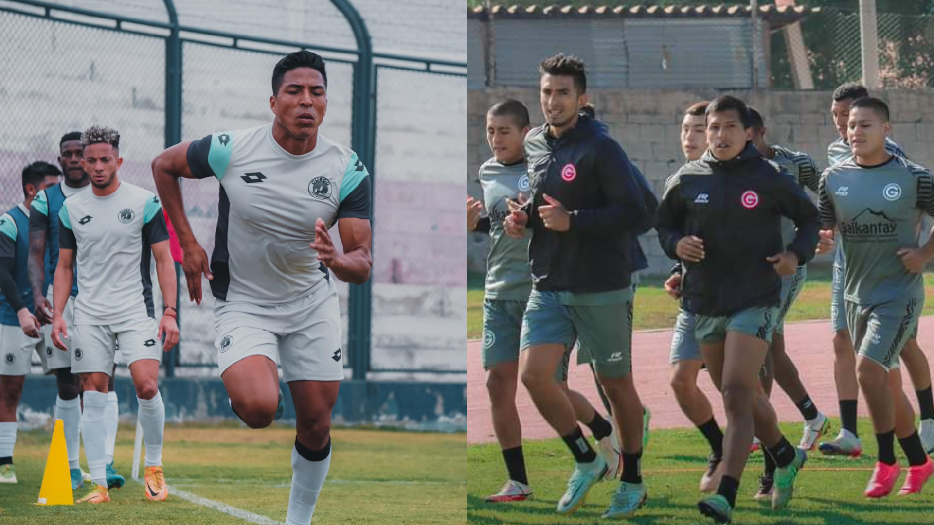 Los planteles de Cusco FC y Deportivo Garcilaso vienen preparándose para su estreno en Liga 1.