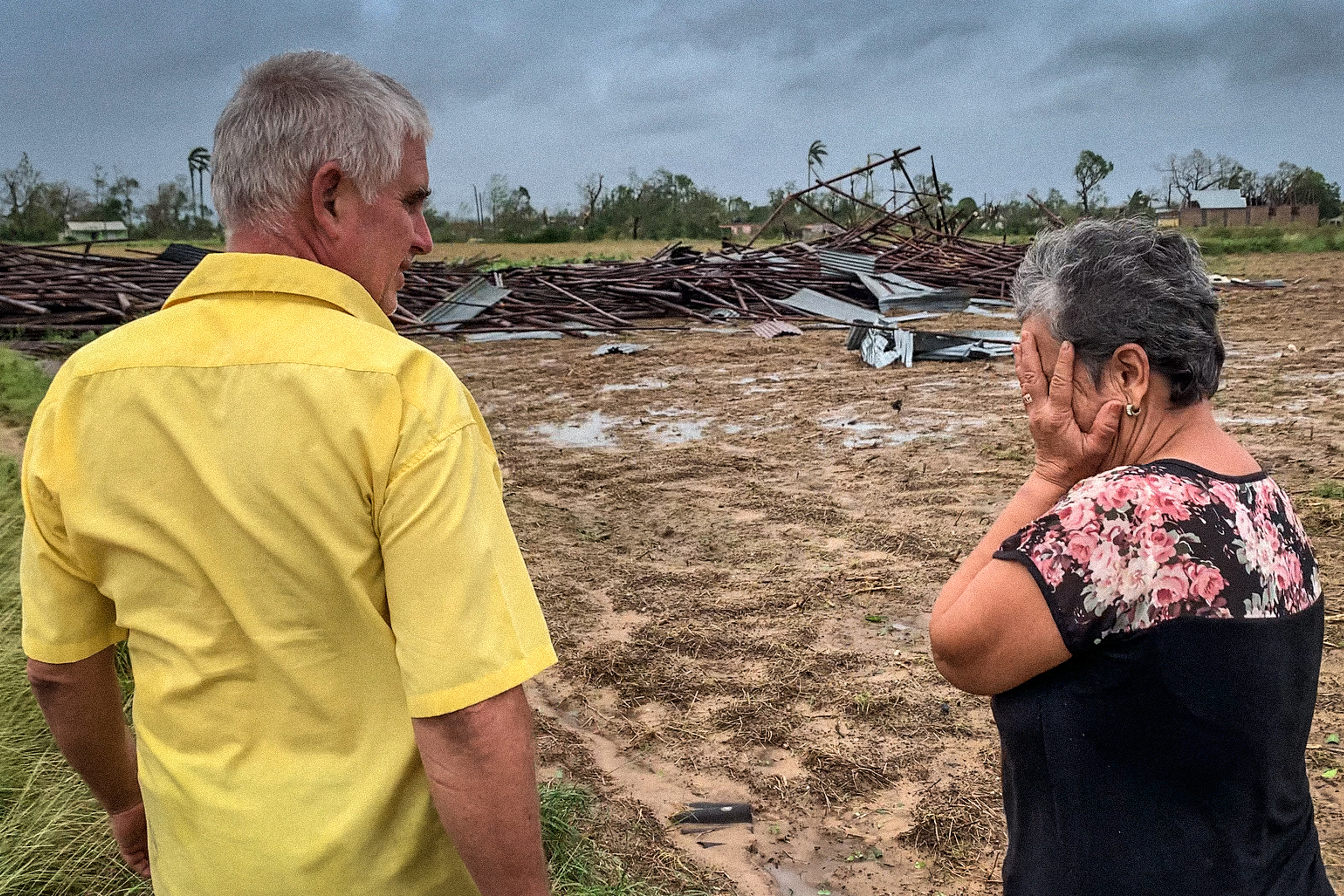 Los destrozos en Cuba tras el paso del huracán (AFP)