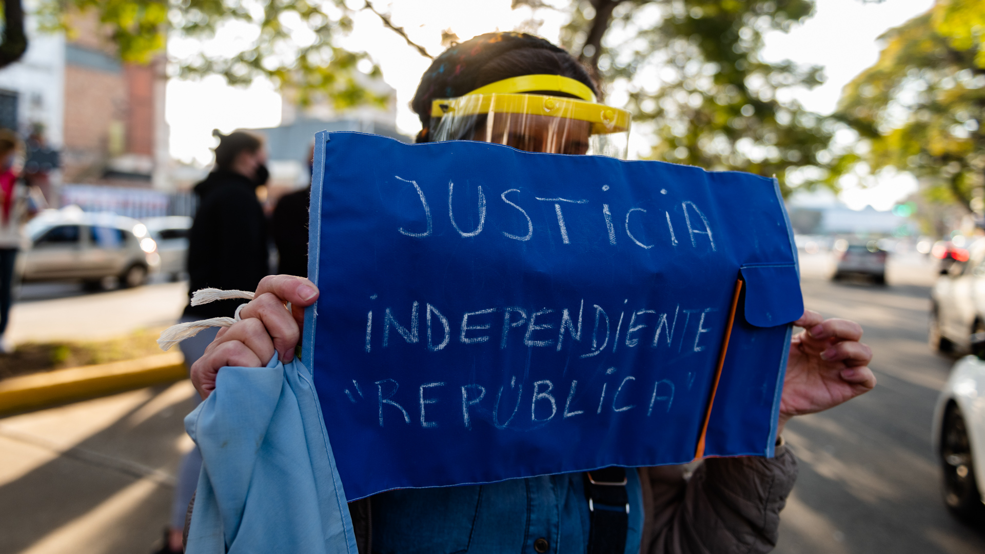 El fin de semana hubo movilizaciones en contra del proyecto (Adrián Escandar)
