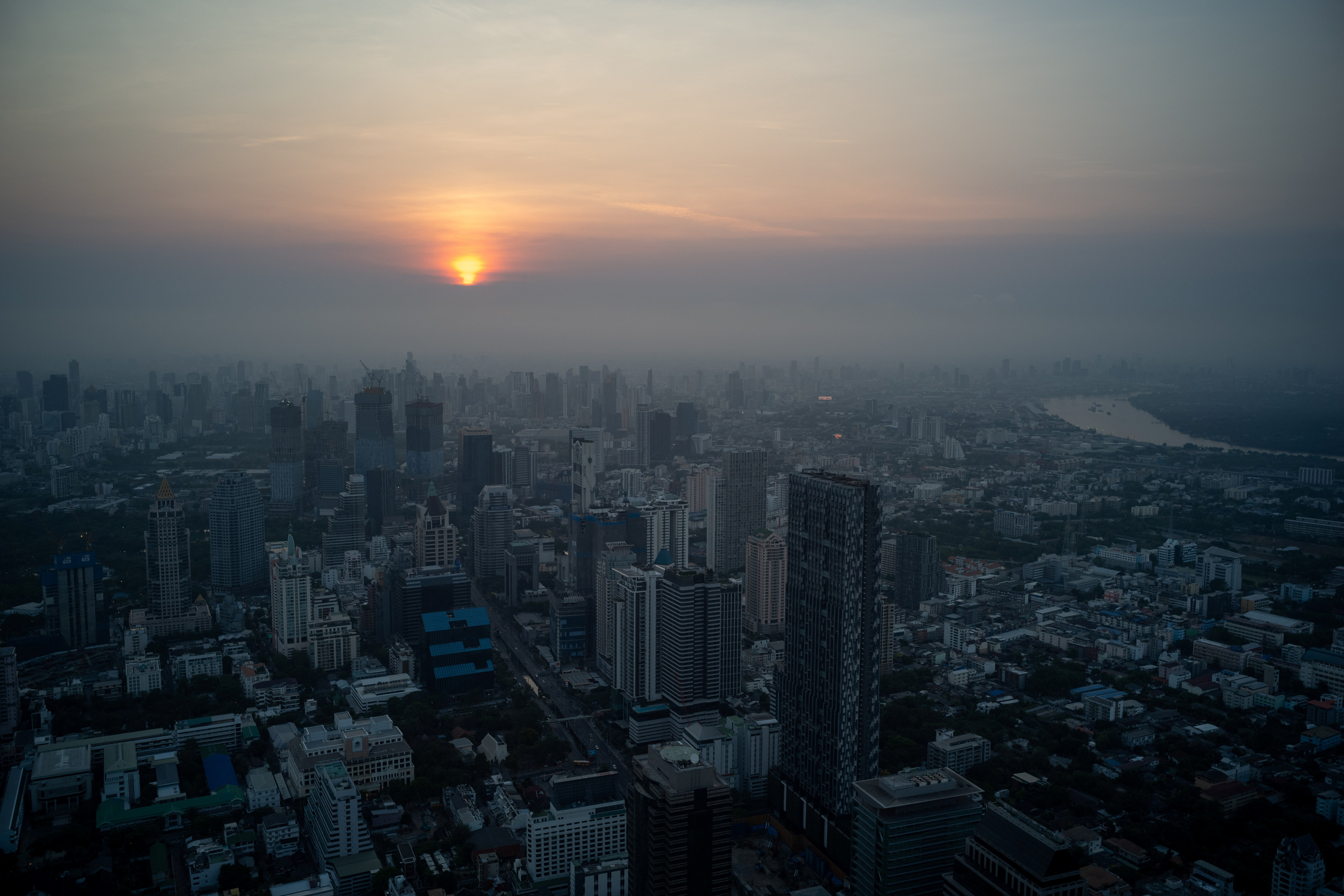 Bangkok desde el aire (REUTERS/Athit Perawongmetha)