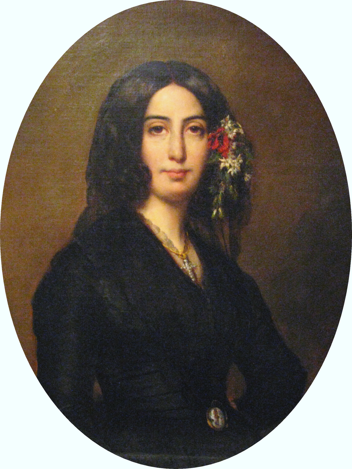 Amantine Dupin (1804-1876) used the pseudonym George Sand to publish her works and move easily in the intellectual circle of her time.