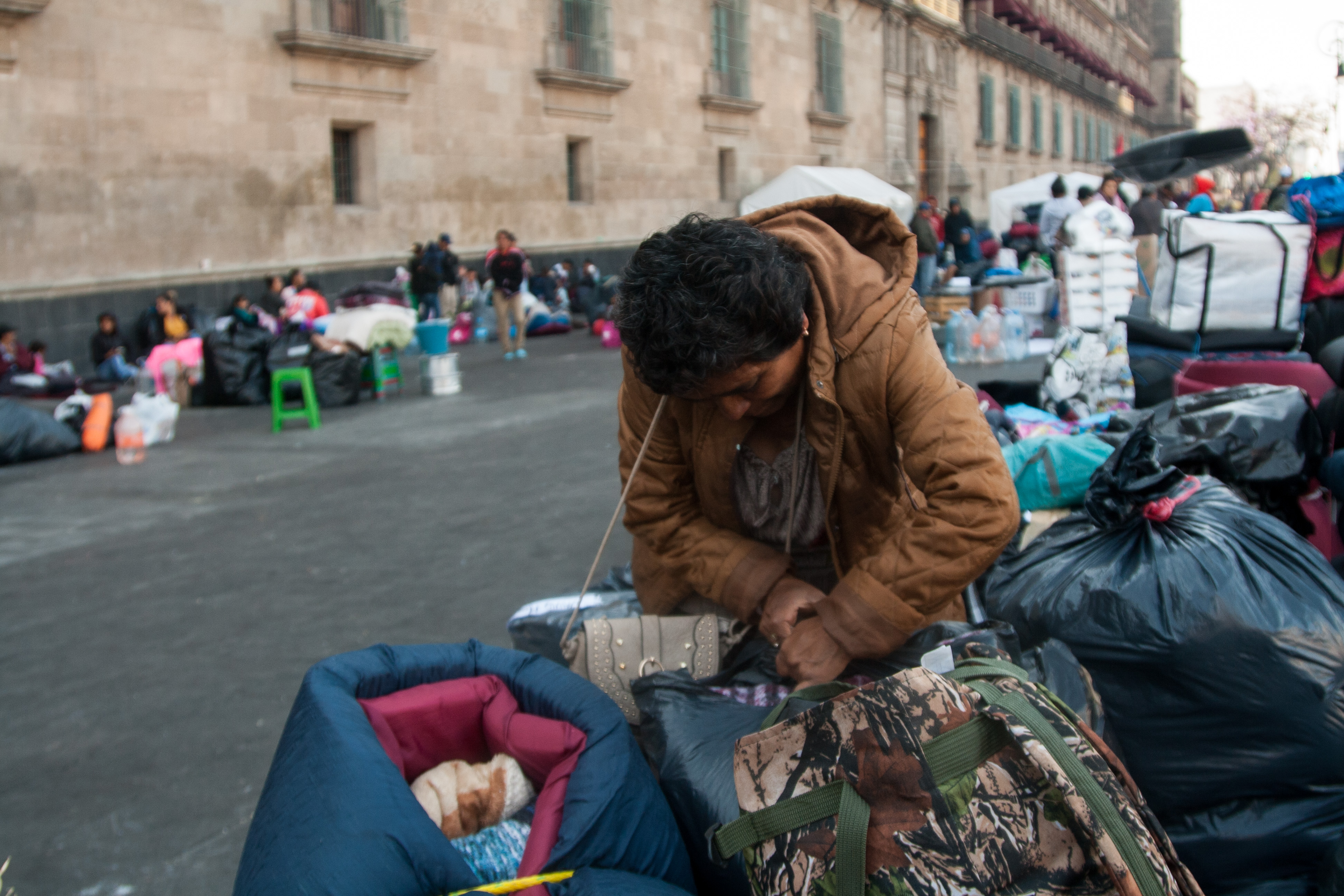 Los desplazados sufren estigma luego de salir huyendo de su lugar de origen pues se les asocia con grupos delictivos (FOTO: GALO CAÑAS /CUARTOSCURO.COM)