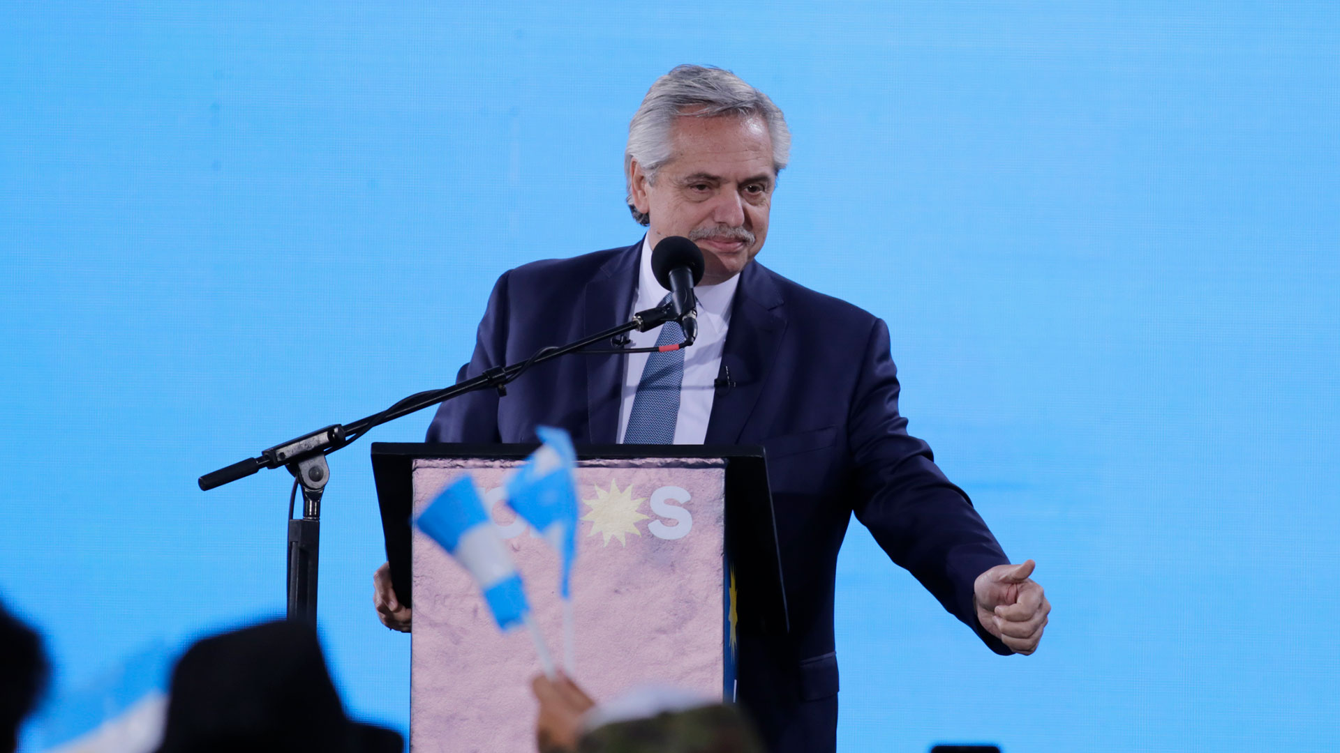 El Presidente convocó a la unidad del Frente de Todos a pocos días de las elecciones