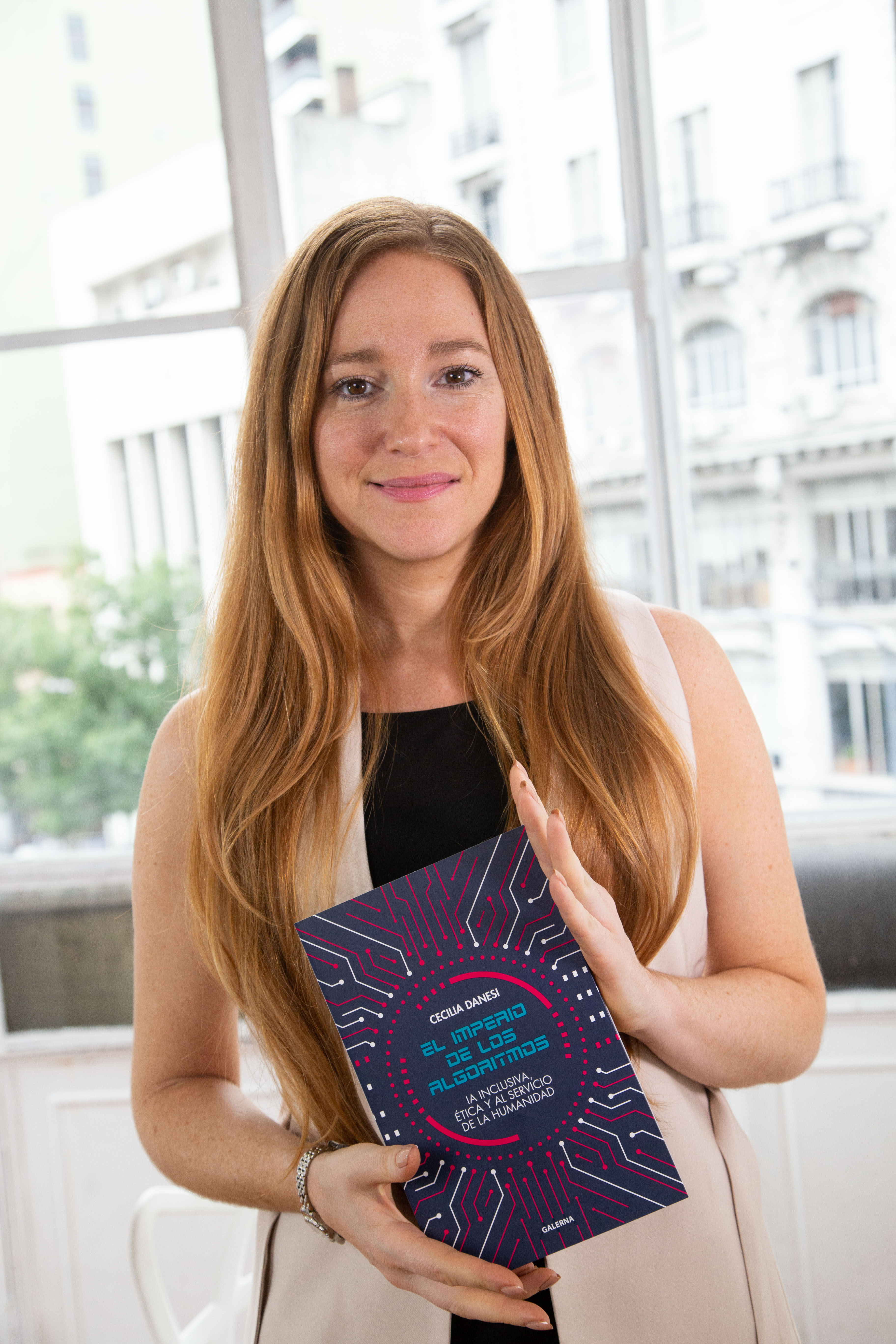 Cecilia Danesi, autora de "El imperio de los algoritmos"