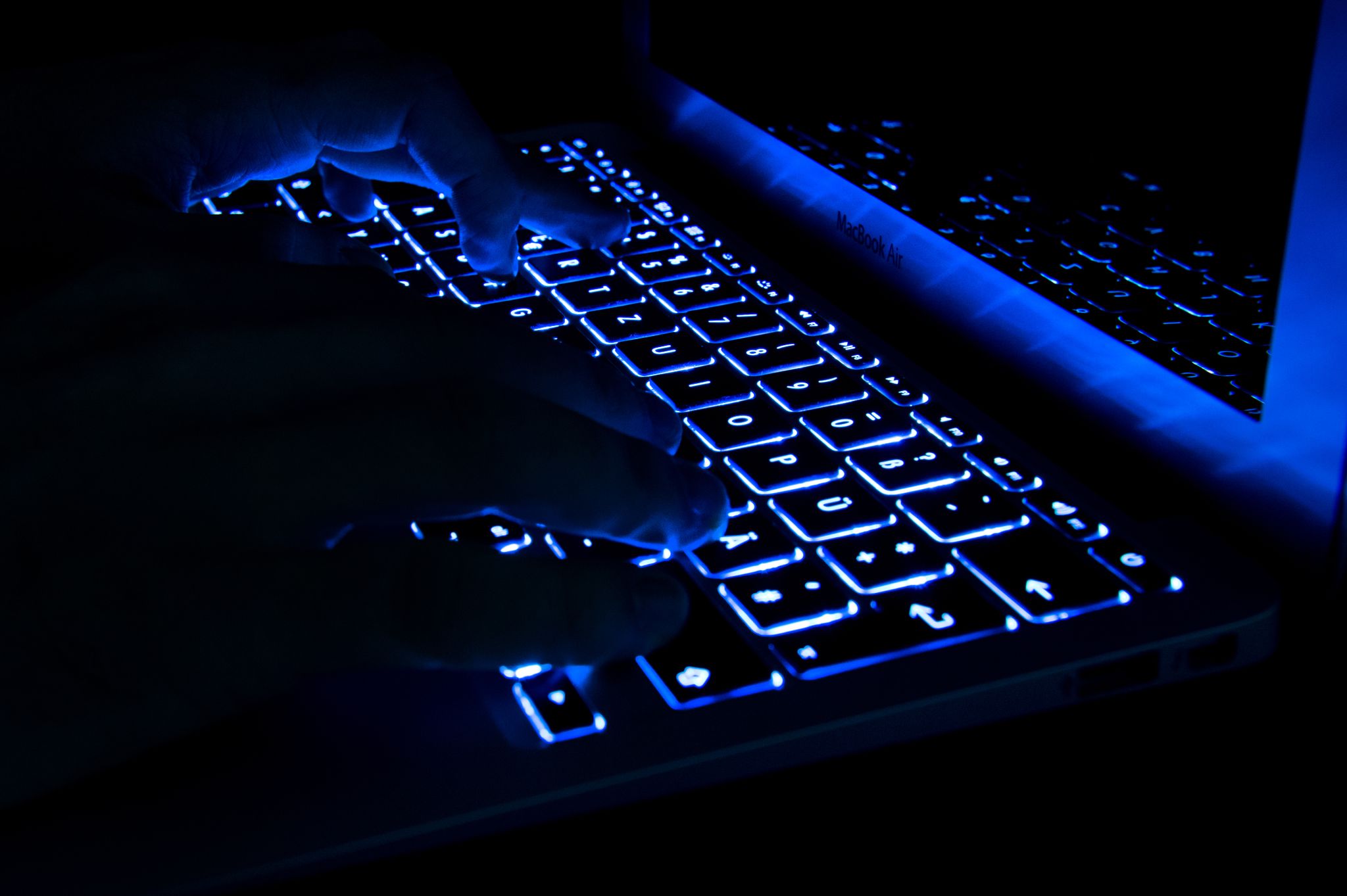 ILLUSTRATION - Cybercriminals partly operate on the dark internet (Photo: Franziska Gabbert/dpa)