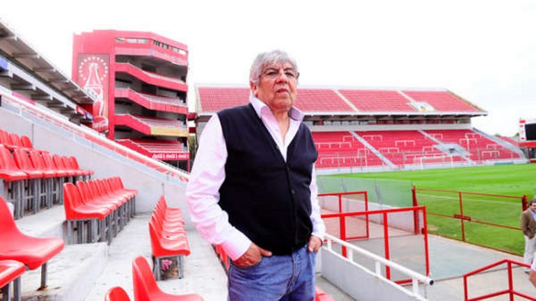 Hugo Moyano preside Independiente desde 2014 y en diciembre buscará una nueva reelección