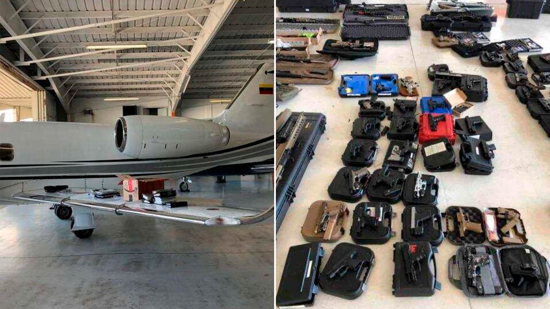 El avión venezolano fue incautado en el sur de la Florida (@LA__FUENTE)