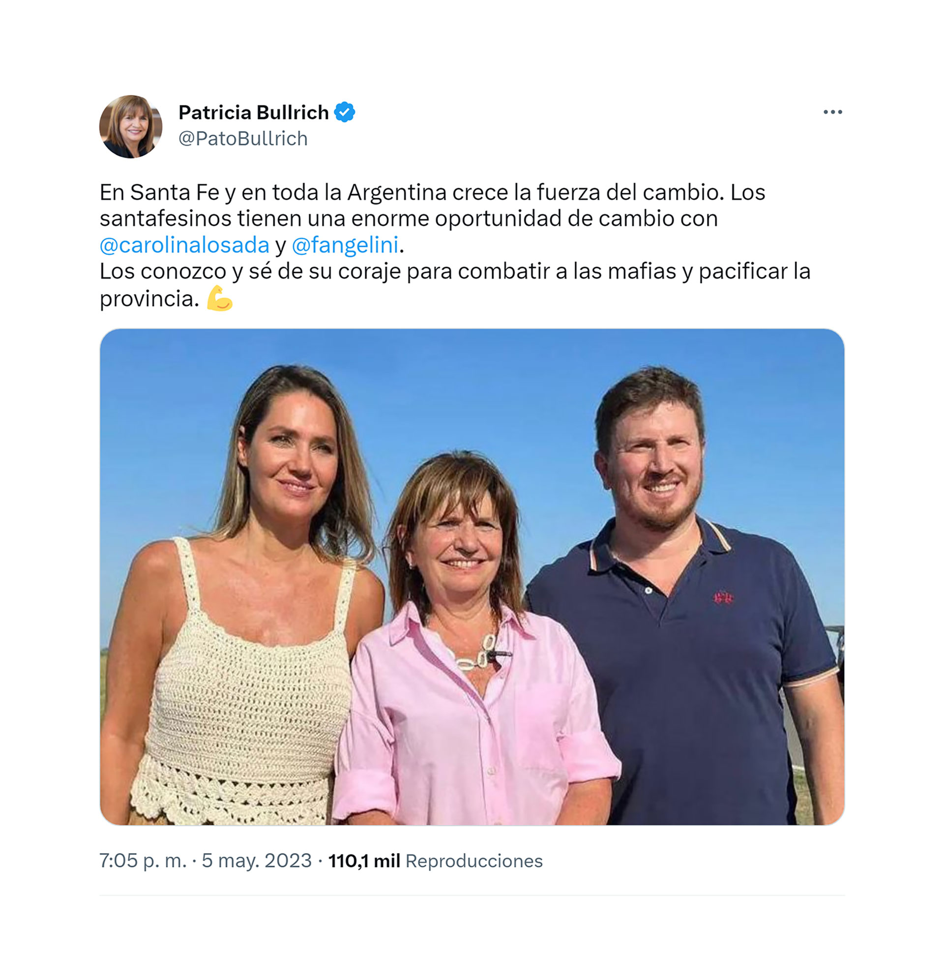 Carolina Losada anunció su fórmula con Federico Angelini, un hombre de Mauricio Macri y Patricia Bullrich