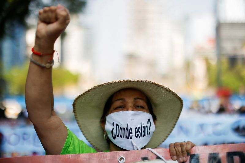La manifestación será encabezada por colectivos de madres buscadoras (REUTERS/Carlos Jasso)