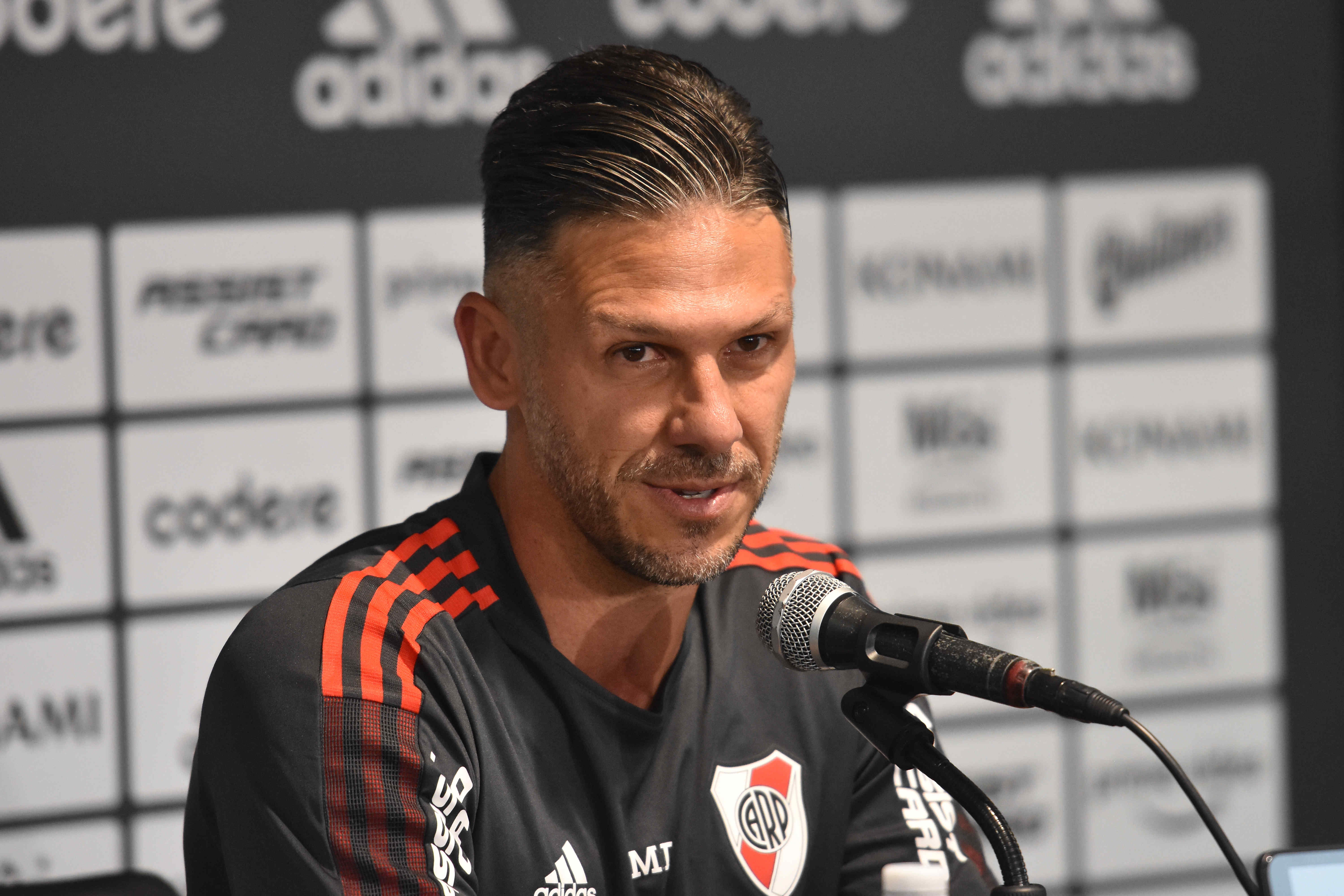 Demichelis pidió por la renovación de Juan Fernando Quintero en su llegada al club (Foto: Télam)