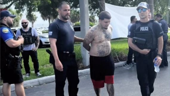 Arrestaron al sospechoso de haber baleado por un dólar a un argentino en Miami