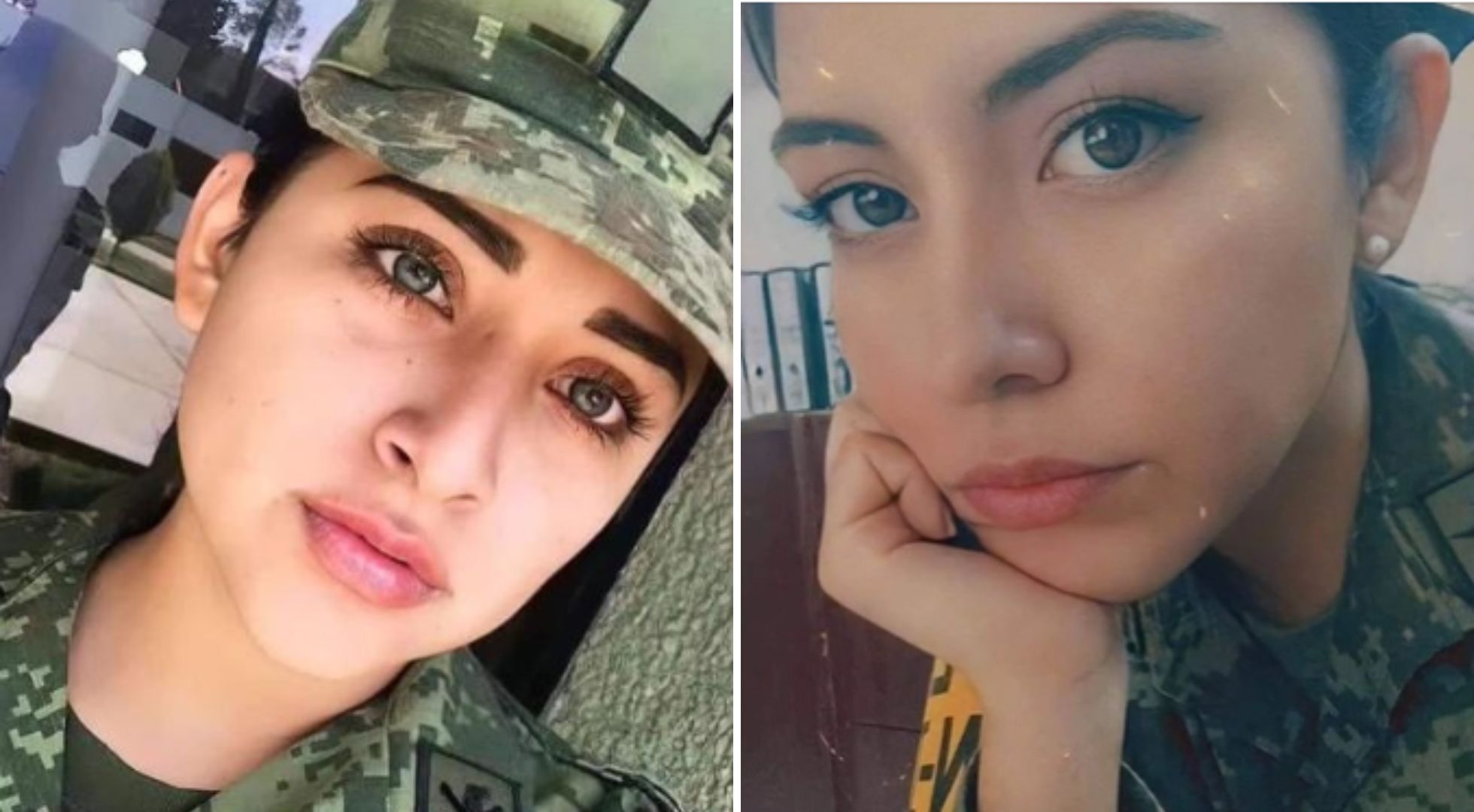 La belleza cautivadora de una oficial de la Guardia Nacional se vuelve viral en TikTok (Captura de pantalla)