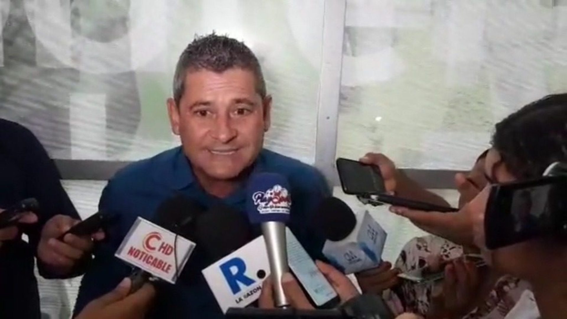 Nelson Soto Duque, presidente de Jaguares de Córdoba durante una rueda de prensa en Montería / (La Razón).