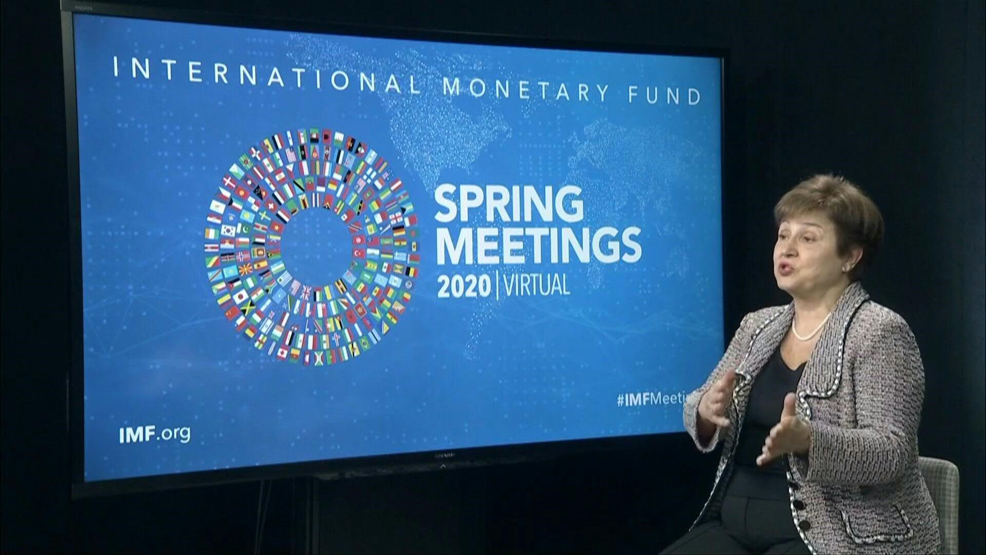 La directora-gerente del FMI, Kristalina Georgieva, a cuyo apoyo apuesta el gobierno