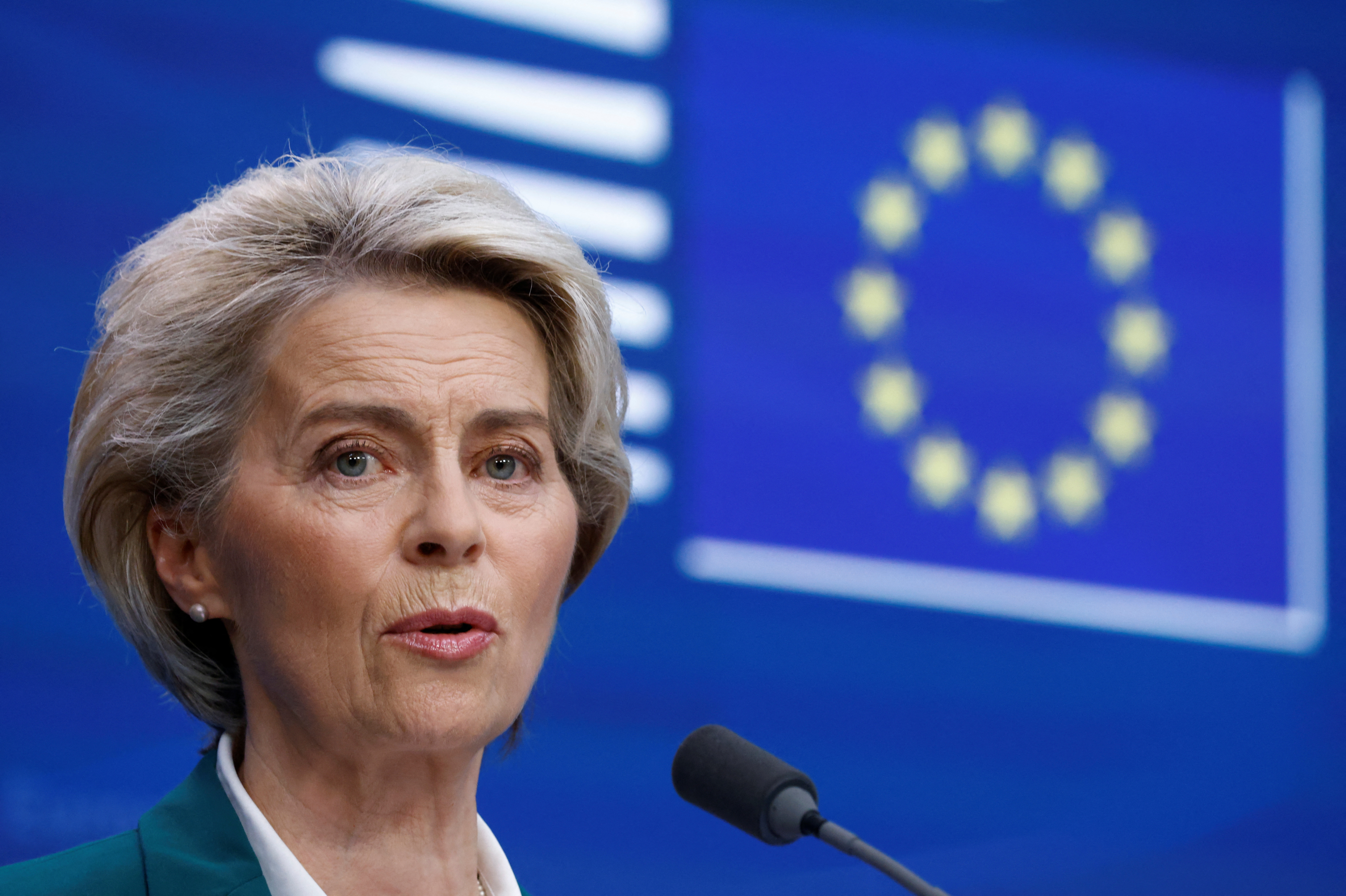 Ursula von der Leyen (REUTERS/Yves Herman)