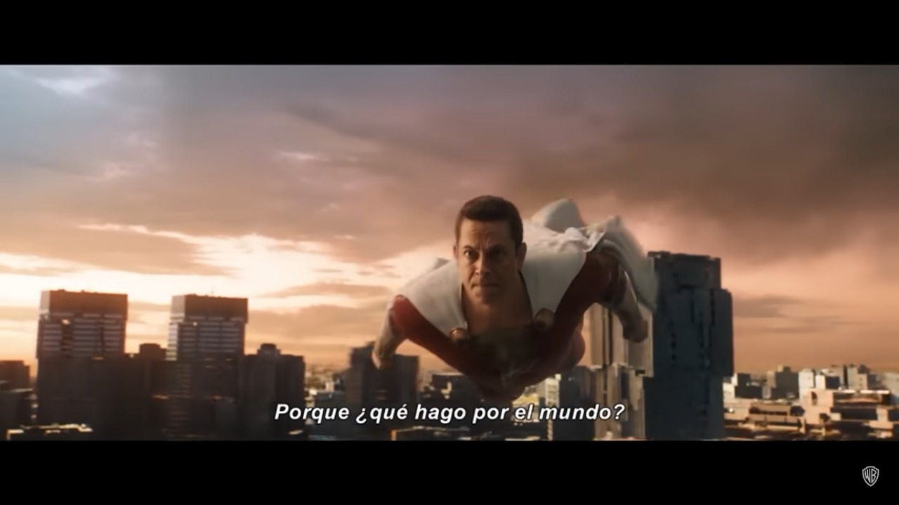 Imagen de " ¡Shazam! La furia de los dioses", tomada de su tráiler oficial. (Warner Bros.)
