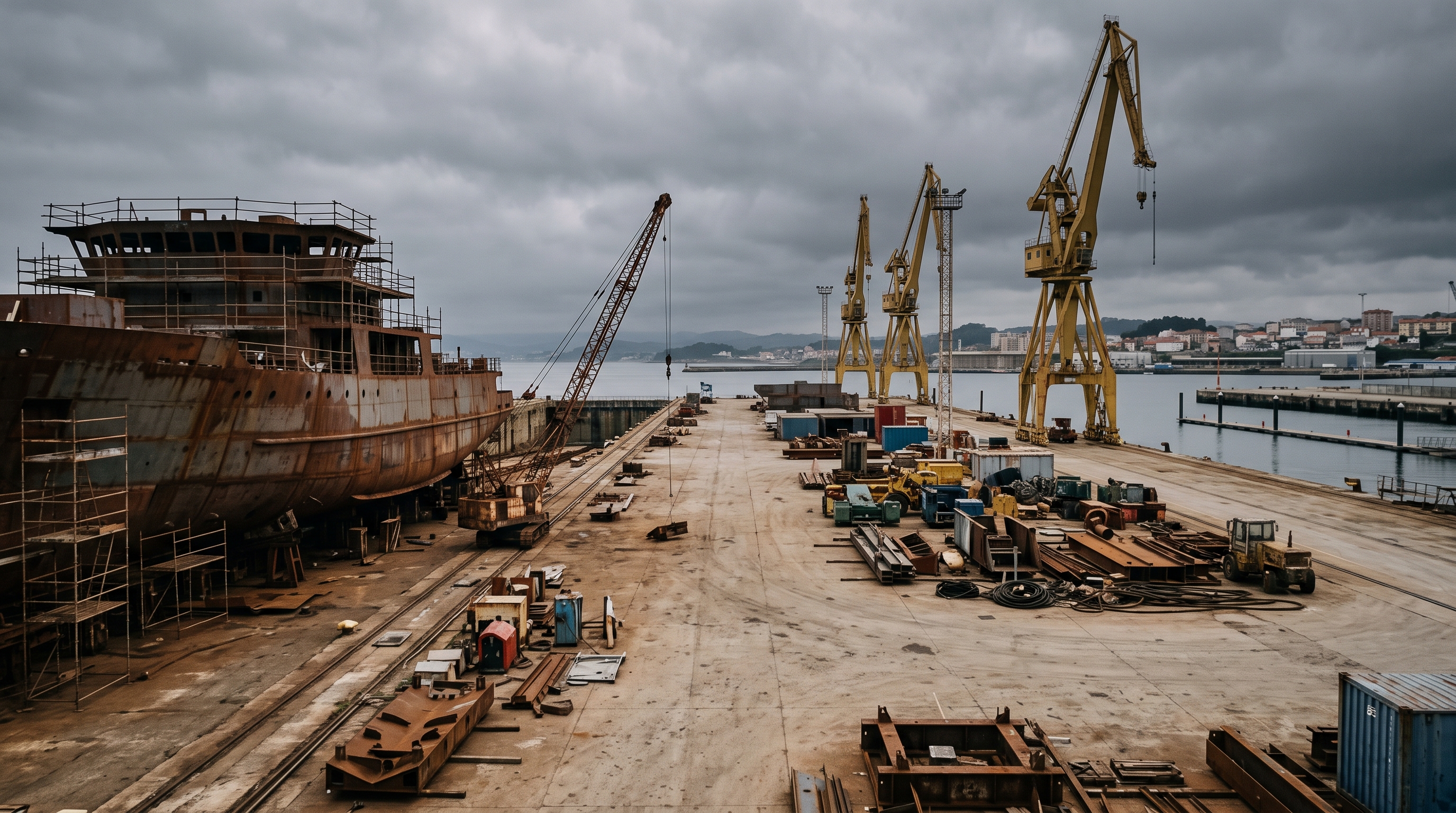 Alerta en los astilleros: la industria naval se queda sin barcos para construir y anticipa un 2027 cr&iacute;tico