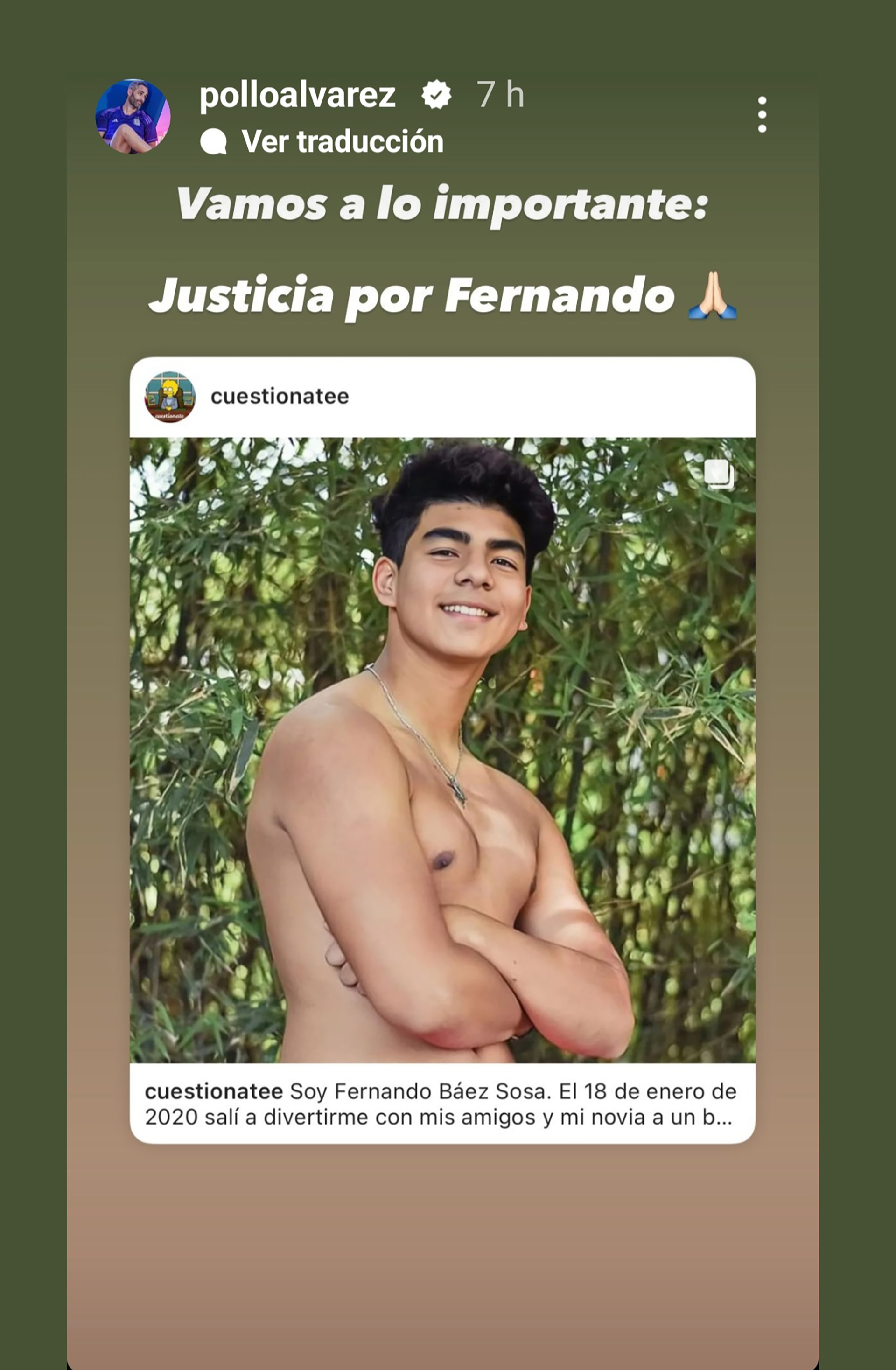 Los Famosos Se Unen Pidiendo Justicia Por Fernando Báez Sosa Infobae 5834